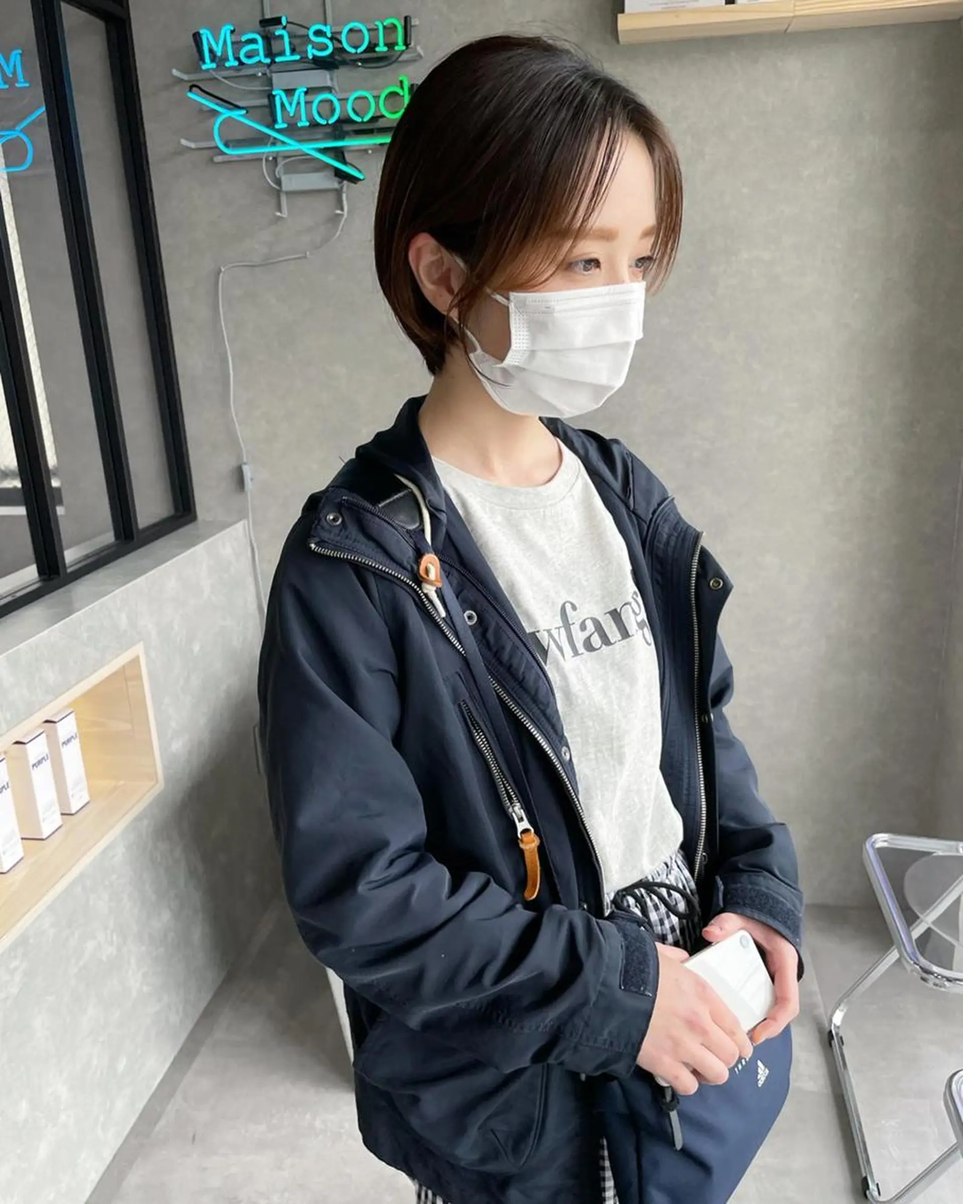 ショート ショートヘア 河原 亮のヘアスタイル