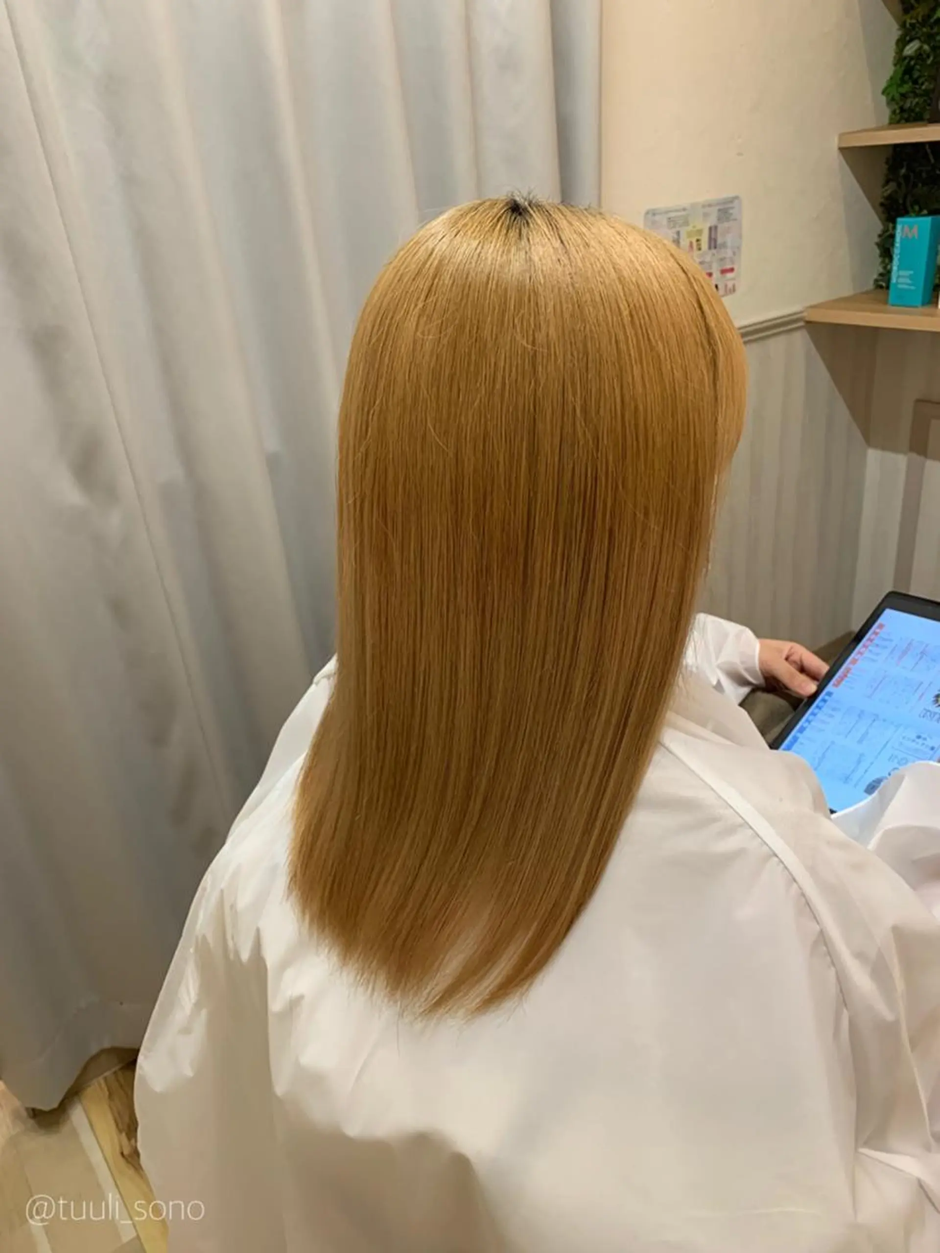 ミディアム 髪質改善 美容室tuuli 大名店所属・tuuli トゥーリのヘアスタイル