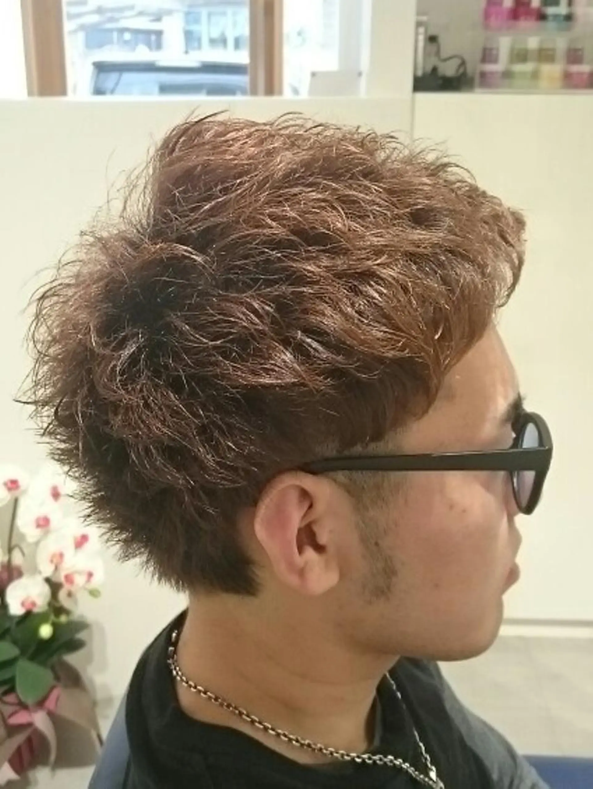 パーマ メンズ メンズパーマ LAUGHIEW所属・門野 なつきのヘアスタイル