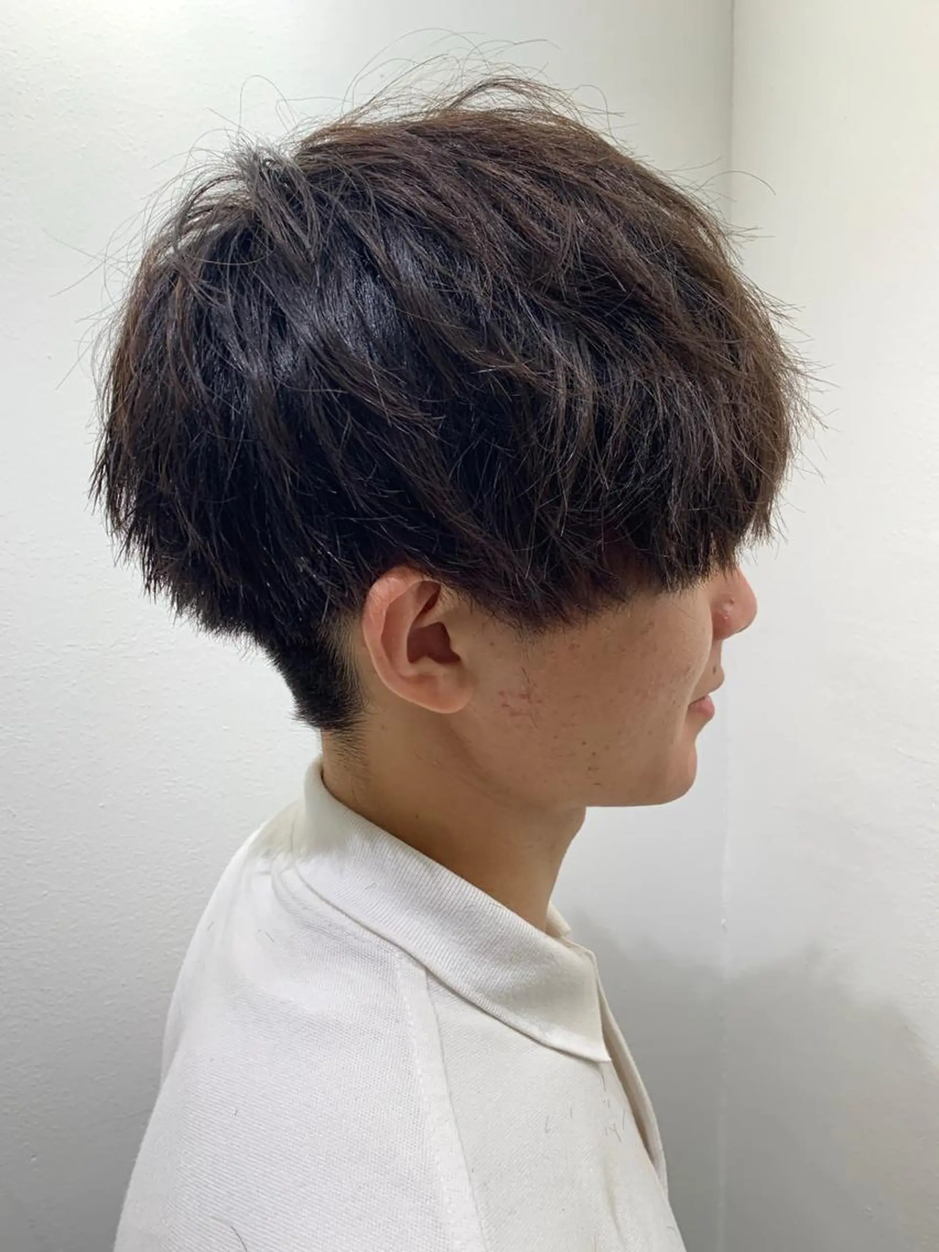 ショート パーマ ケアブリーチ/ili 村上佳那多のヘアスタイル