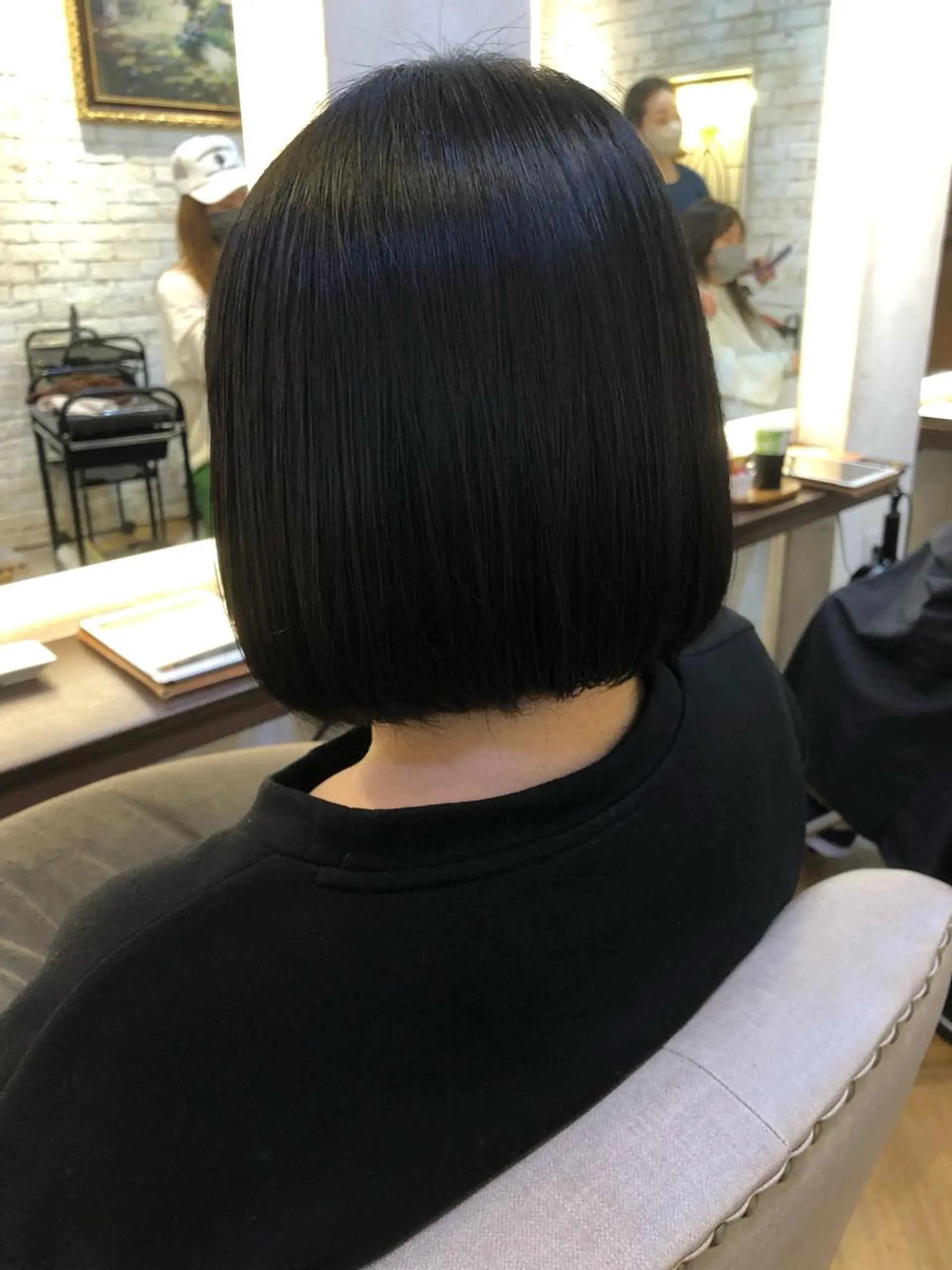 ショート パーマ Carina所属・セン北徒歩５分 キシタクのヘアスタイル