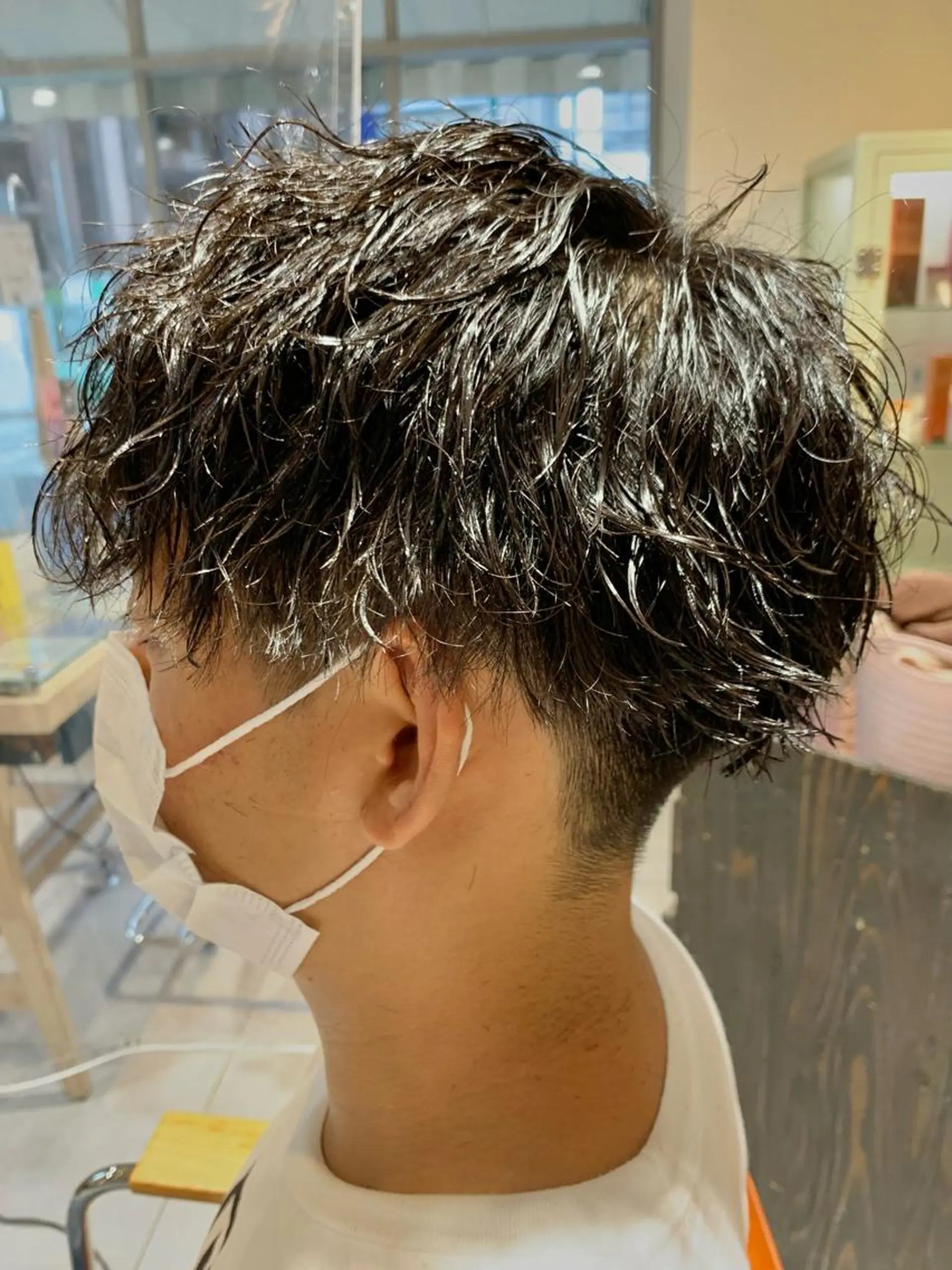 パーマ メンズ メンズパーマ ツイストスパイラルパーマ スパイラルパーマ 森川 力のヘアスタイル