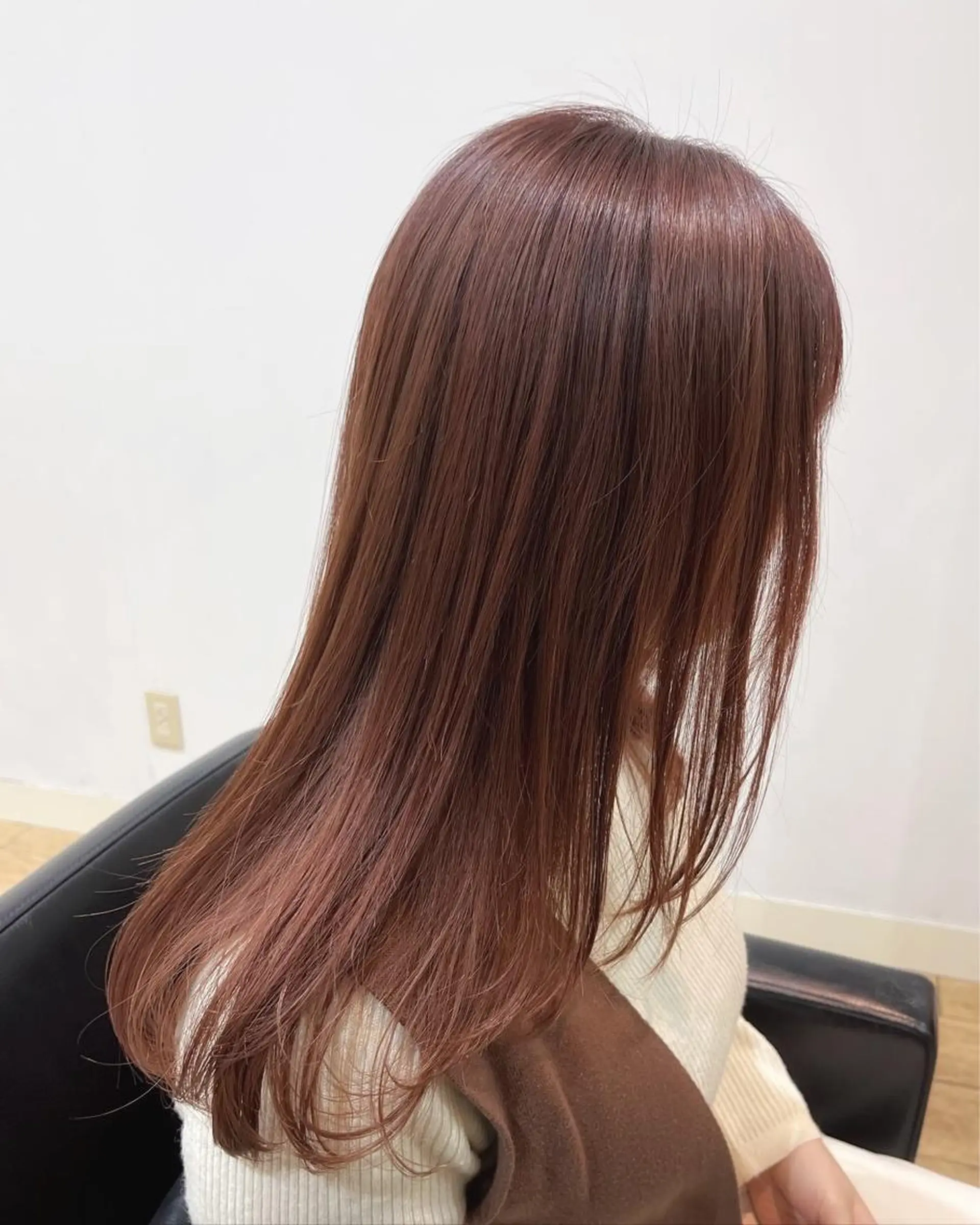 ロング カラー 富永 美玖のヘアスタイル