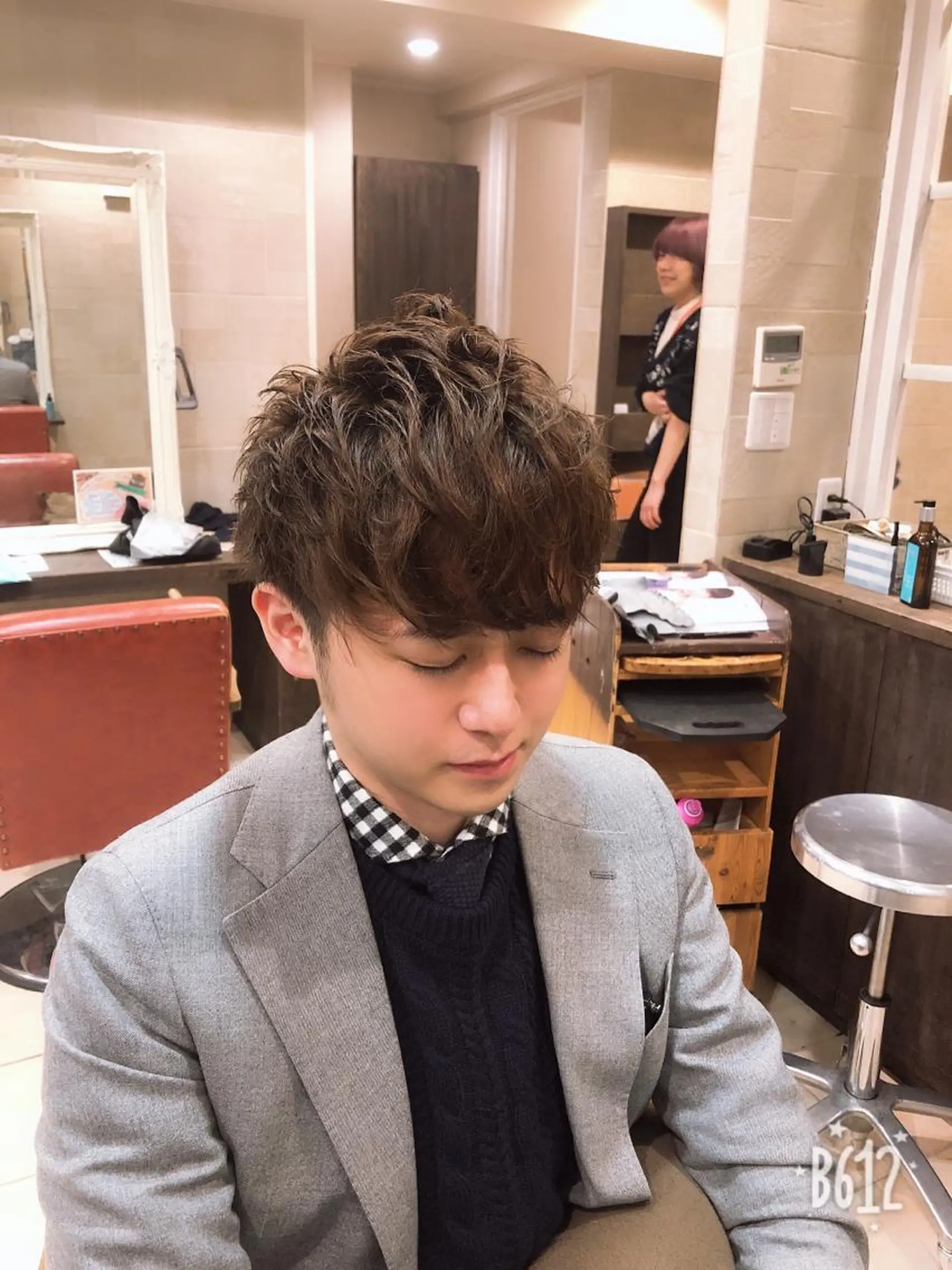 メンズ 髪質改善 カラーJILLのヘアスタイル