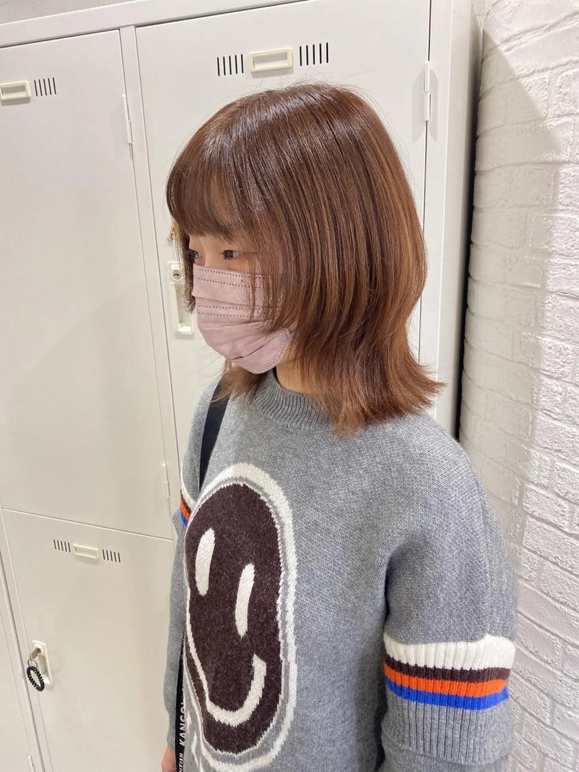 ミディアム Rubik's茶屋町 MARINのヘアスタイル