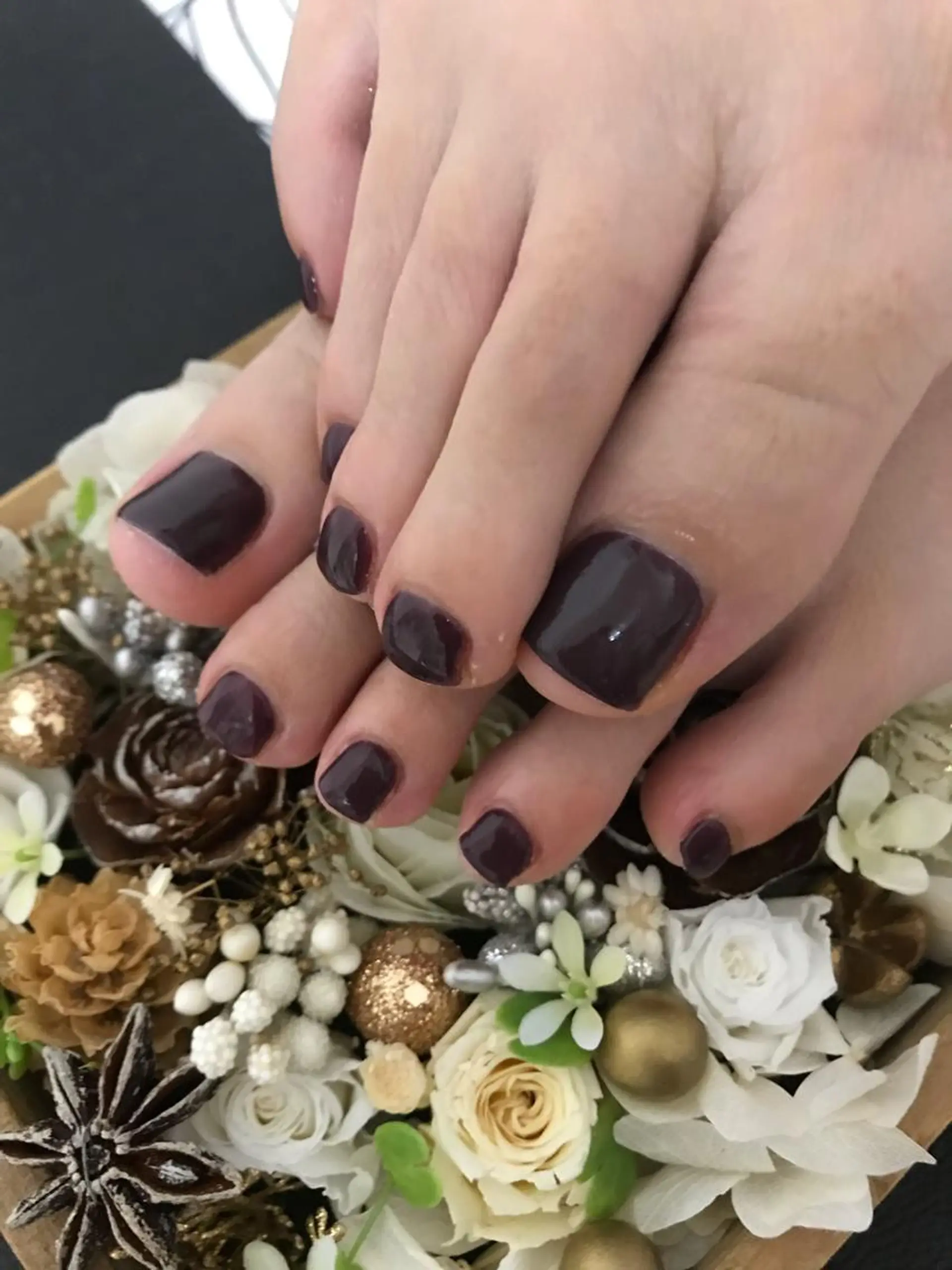 ネイル フットネイル 吉岡 裕子のネイルデザイン