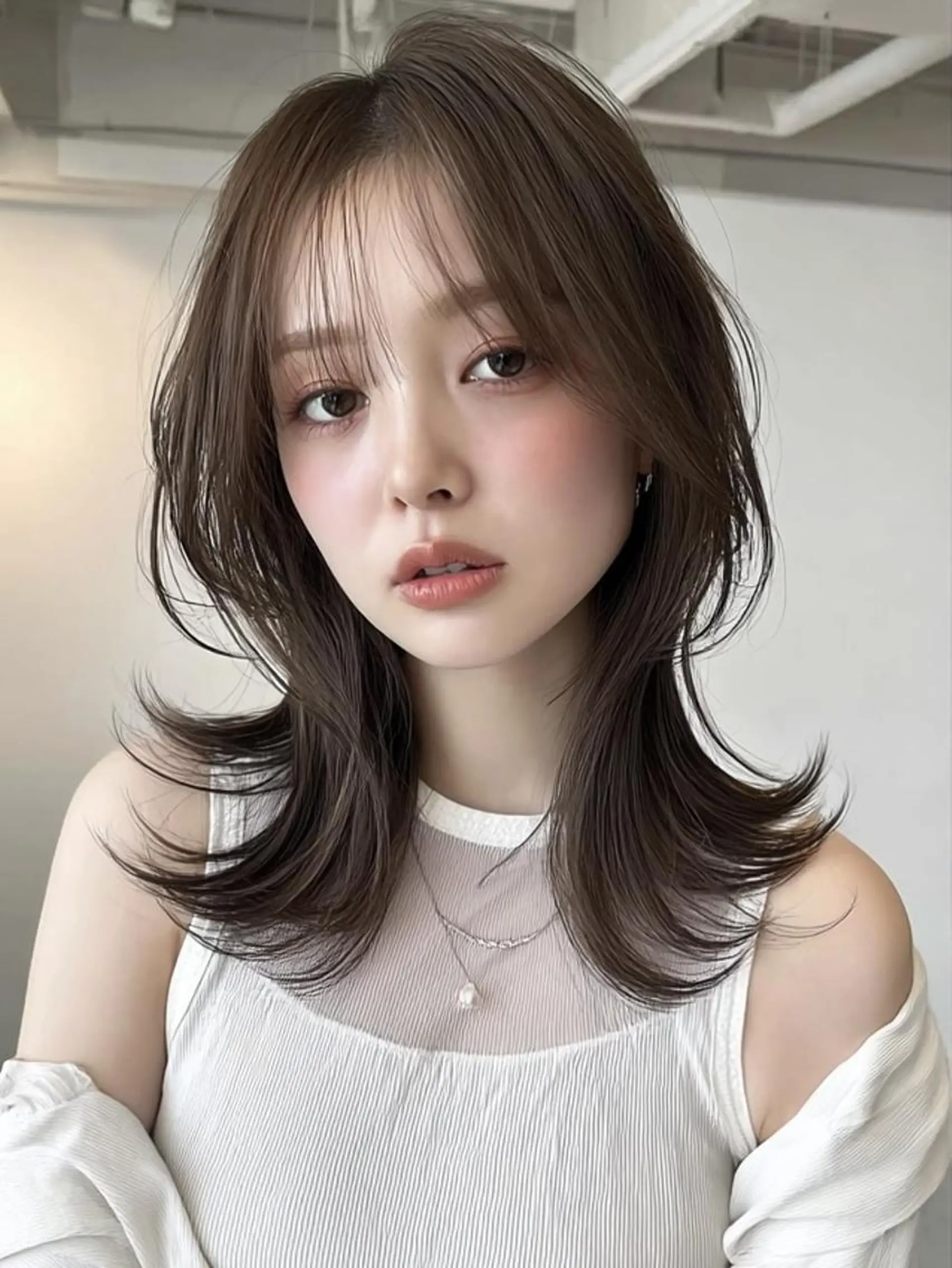 セミロング ボブ 外国人風カラー カット ヘアカラー トリートメント ♡ yuka♡のヘアスタイル