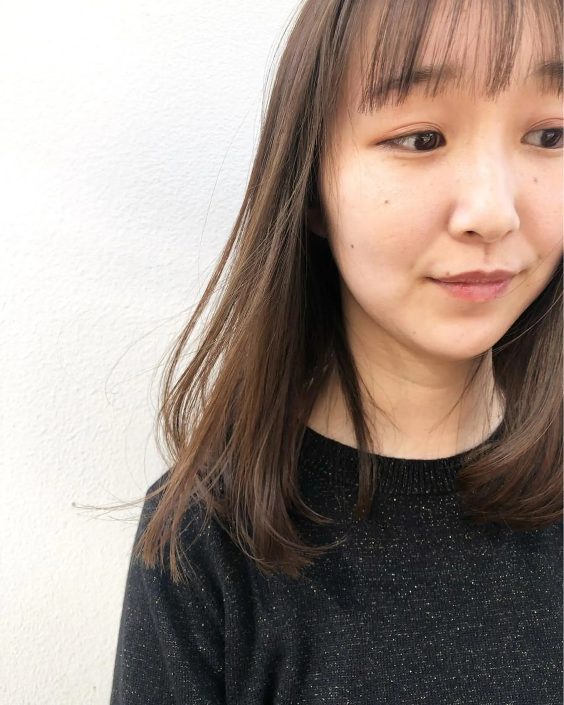 ミディアム カラー アッシュ アッシュブラウン ブラウンカラー welc所属・マンツーマン/ 藤代拓実のヘアスタイル