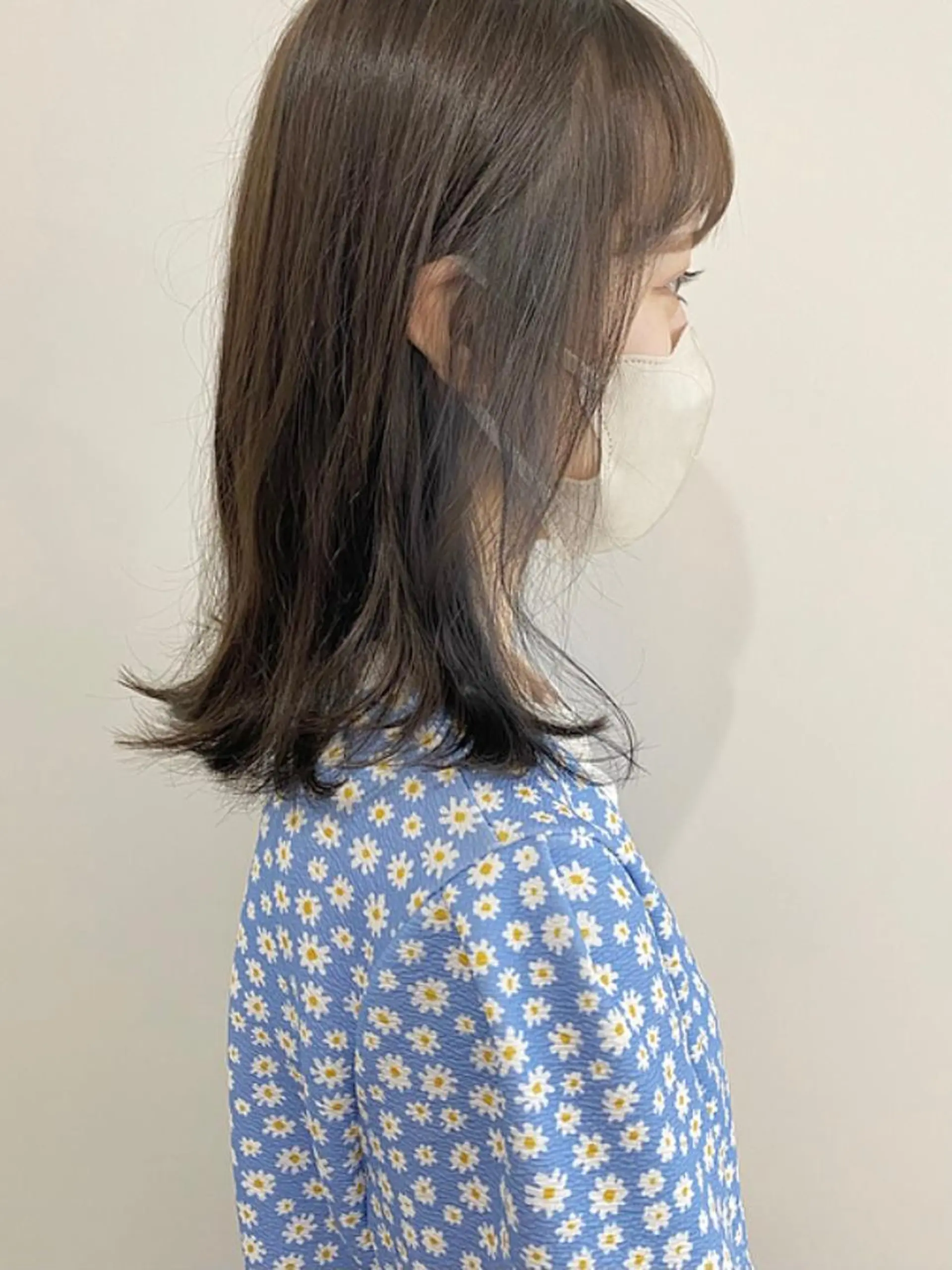 ミディアム カラー ブリーチ お洒落パーマ/ 艶カラー/michiのヘアスタイル