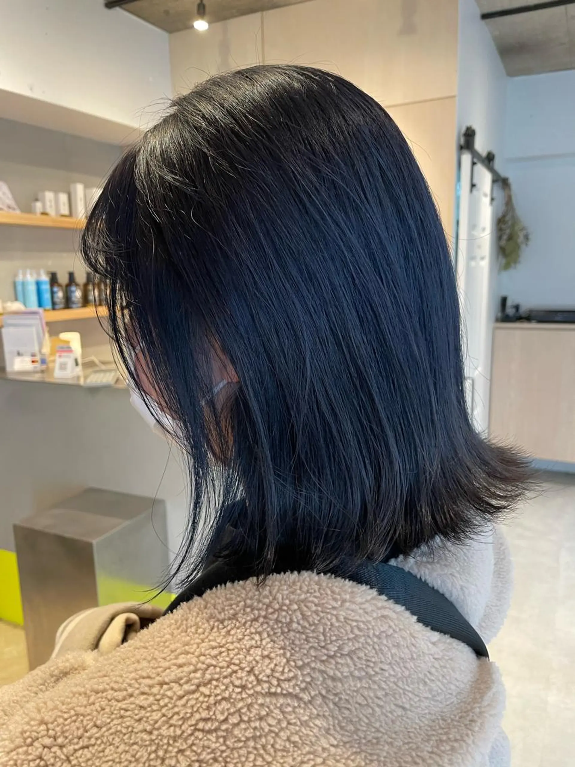 ミディアム カラー ヘアカラー トリートメント ヘッドスパ ヘアセット SALOWIN下北沢所属・hazuki 🌝のヘアスタイル