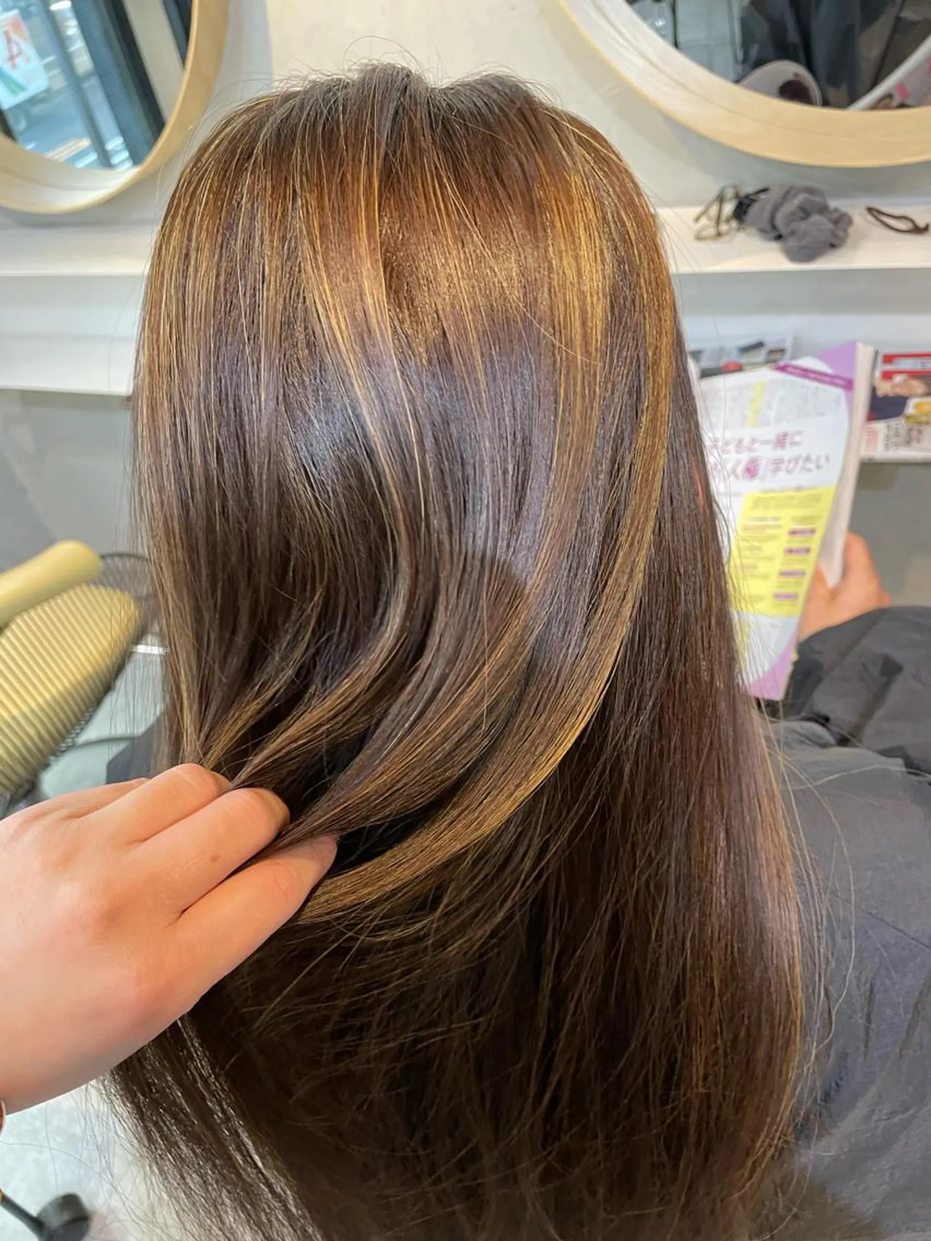 ロング 3Dハイライト ハイライト Reve  resort所属・美髪× ヘアセット✨Araiのヘアスタイル