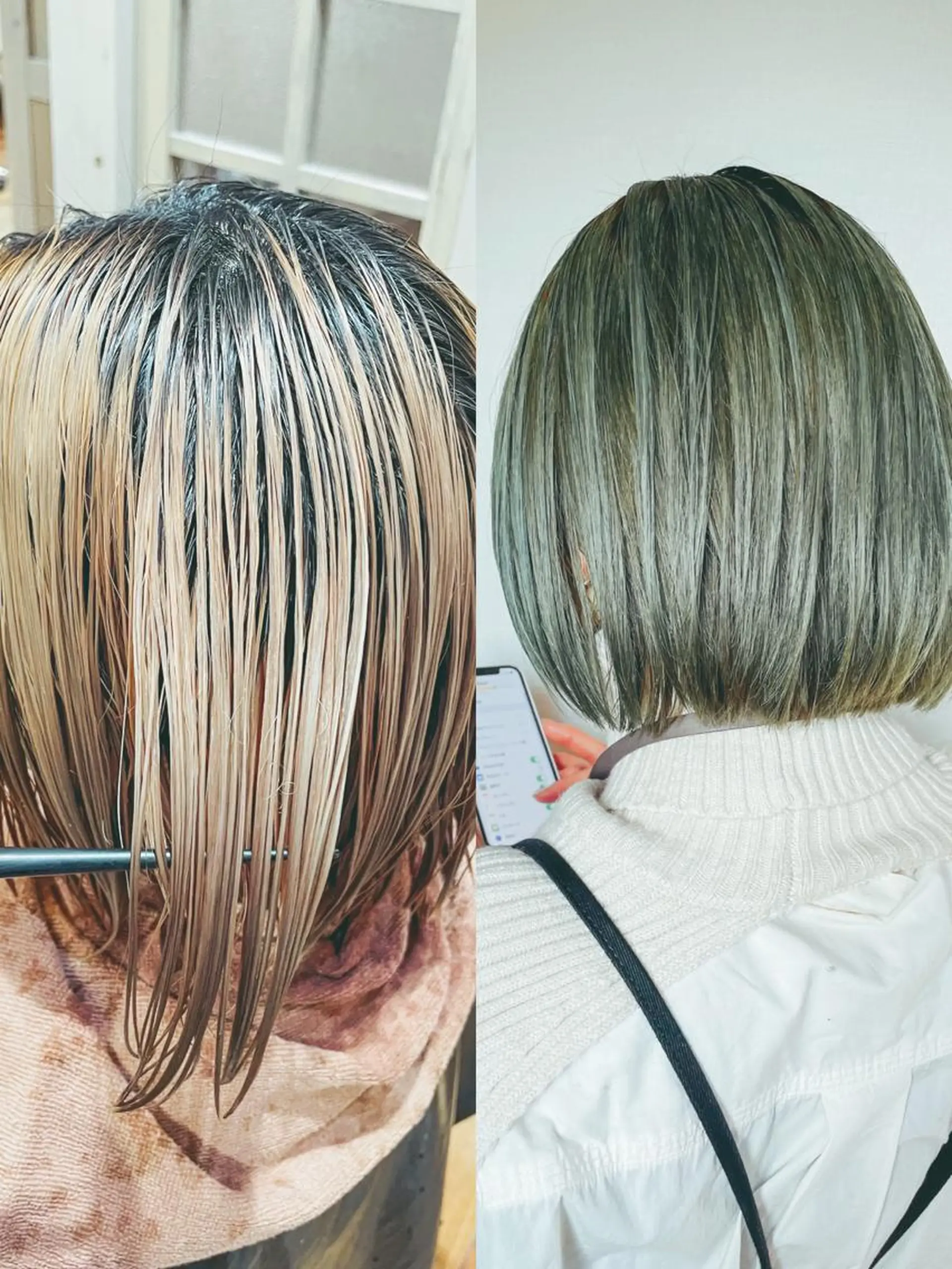 ショート カラー ブリーチ 吉田 浩太郎のヘアスタイル