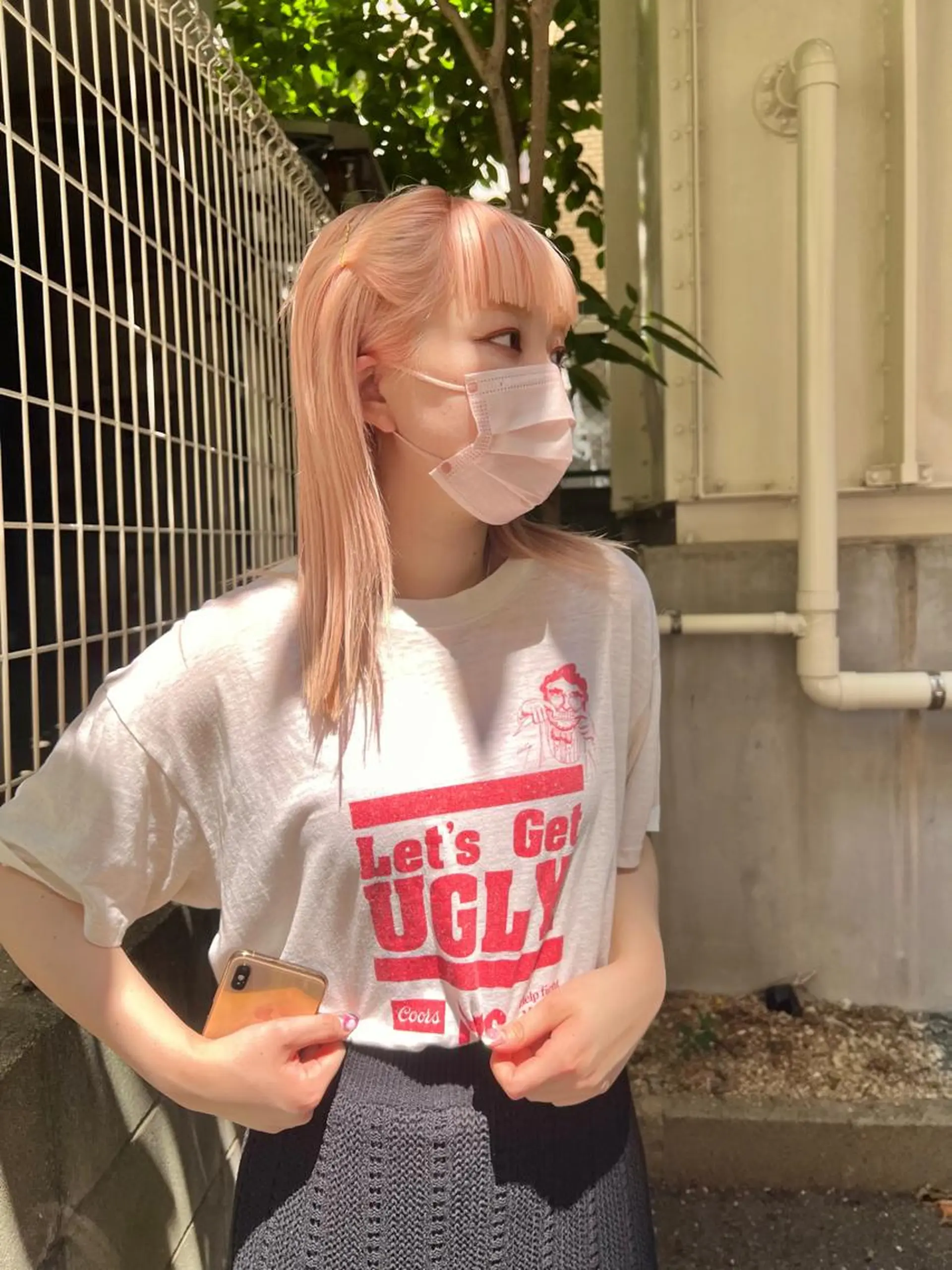 ミディアム カラー ブリーチカラーが人気 onnuのヘアスタイル