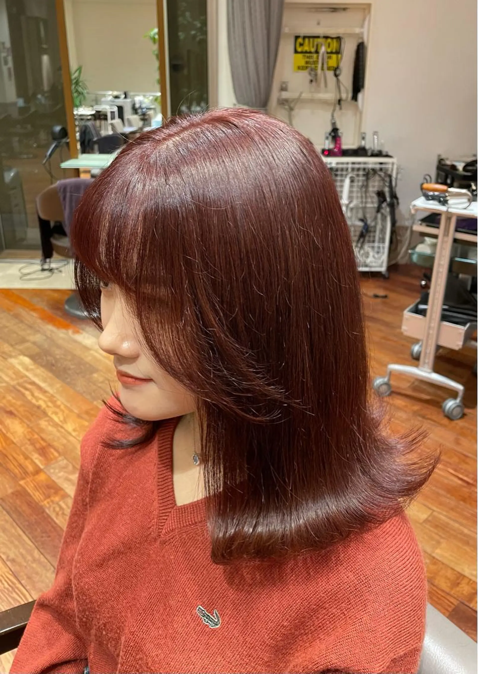 ミディアム 大阪梅田 稲葉利也斗のヘアスタイル