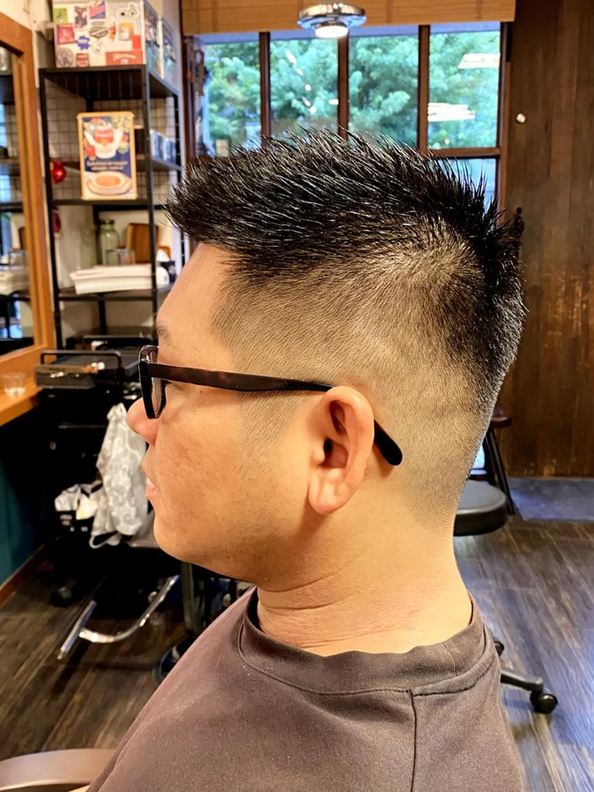 ショート メンズ 早稲田/メンズ専門 /フェード/葛西裕季のヘアスタイル