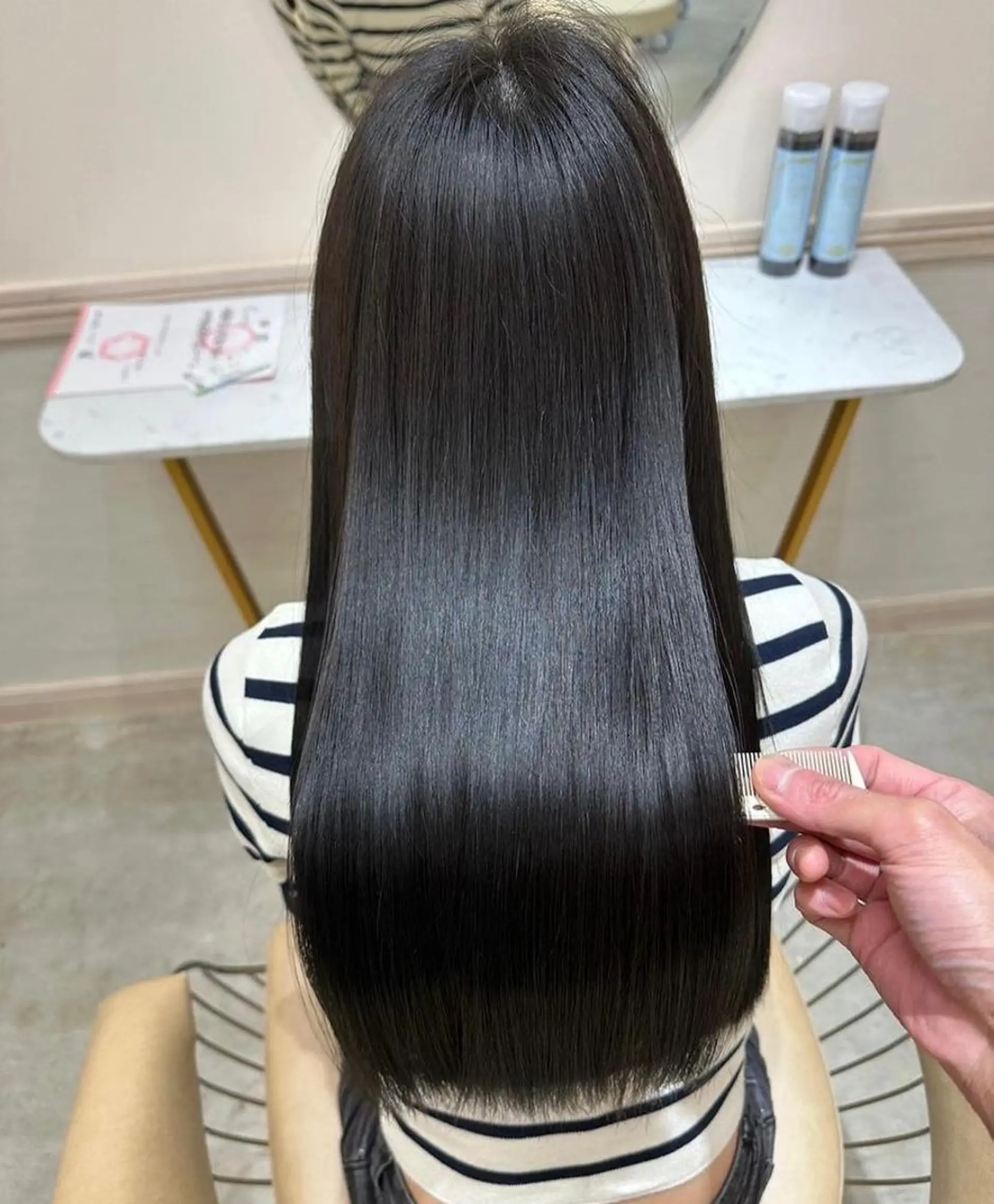 ロング MASHU韓国ヘア/ レイヤー/透明感カラのヘアスタイル