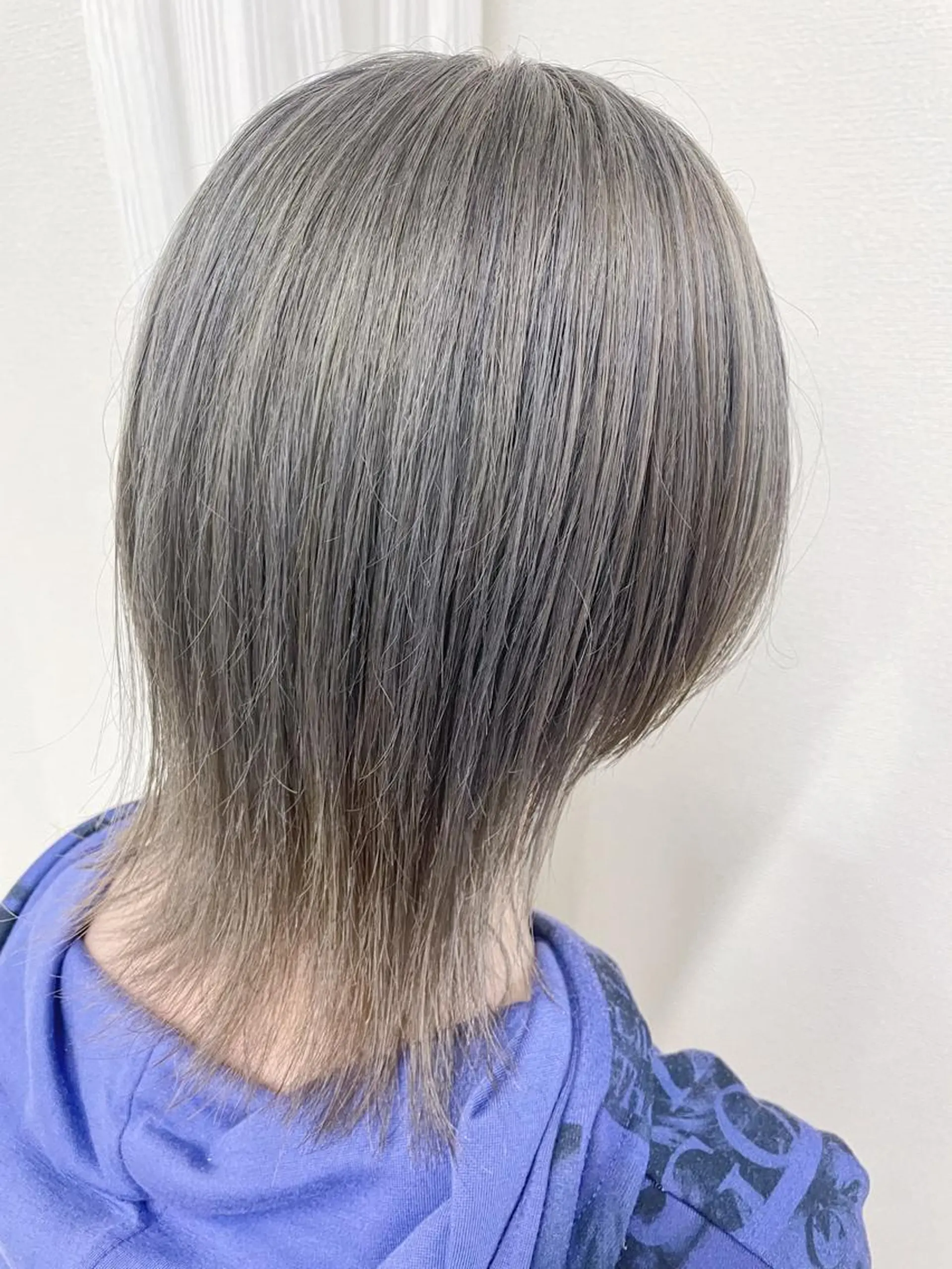 ミディアム カラー ケアブリーチ /髪質 改善/古橋圭史郎のヘアスタイル