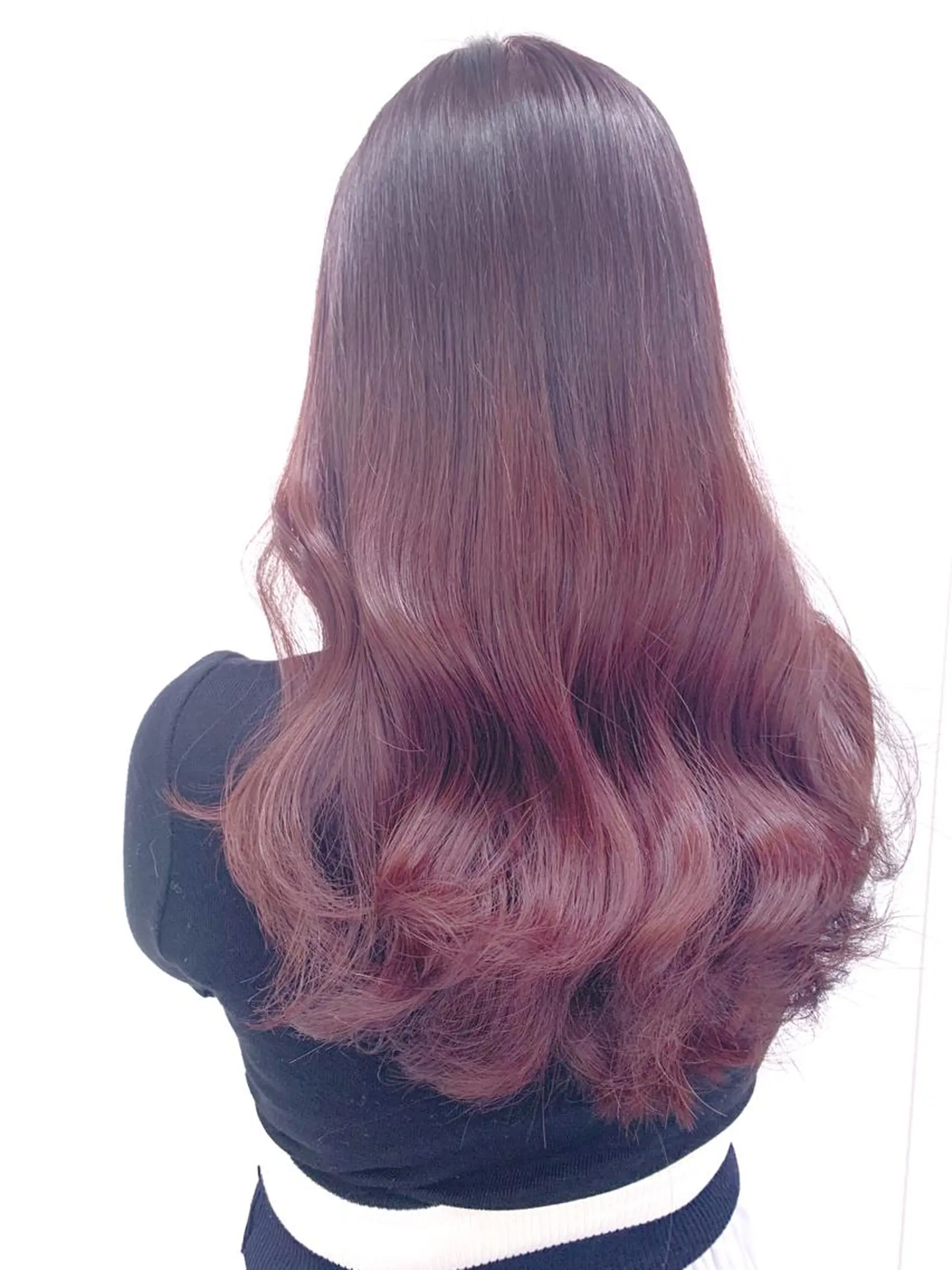 セミロング カラー 柔らかbeige モトキのヘアスタイル