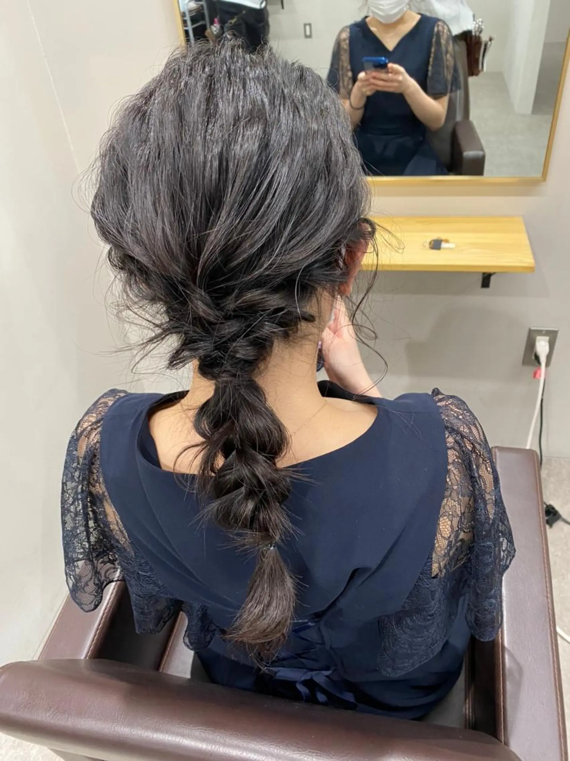 セミロング ヘアアレンジ 🫧【公式】 Lig.横浜🫧のヘアスタイル