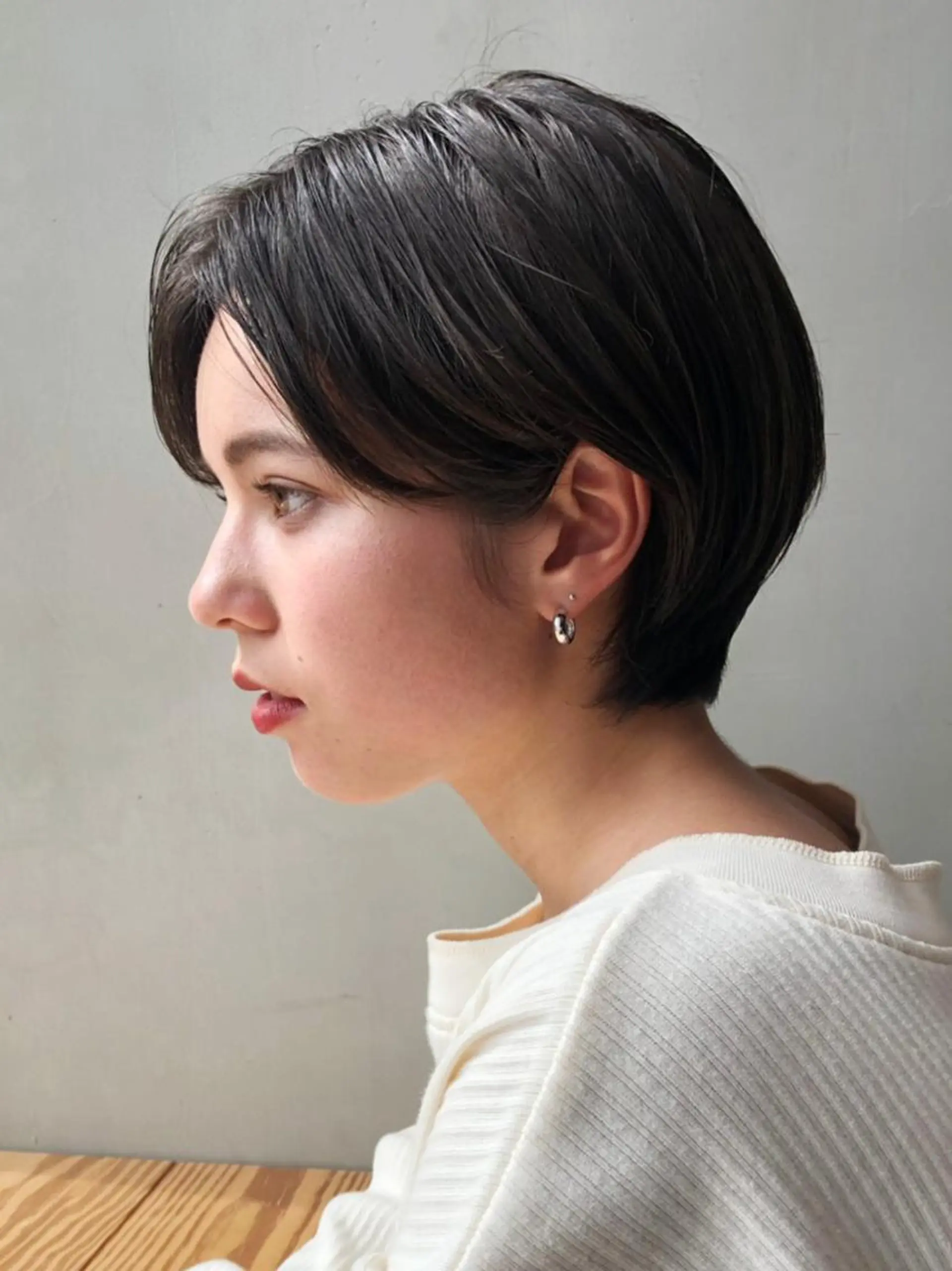 ショート カラー パーマ ヘアアレンジ ショートヘア ニュアンスパーマ ITbyALBUM 中野店のヘアスタイル