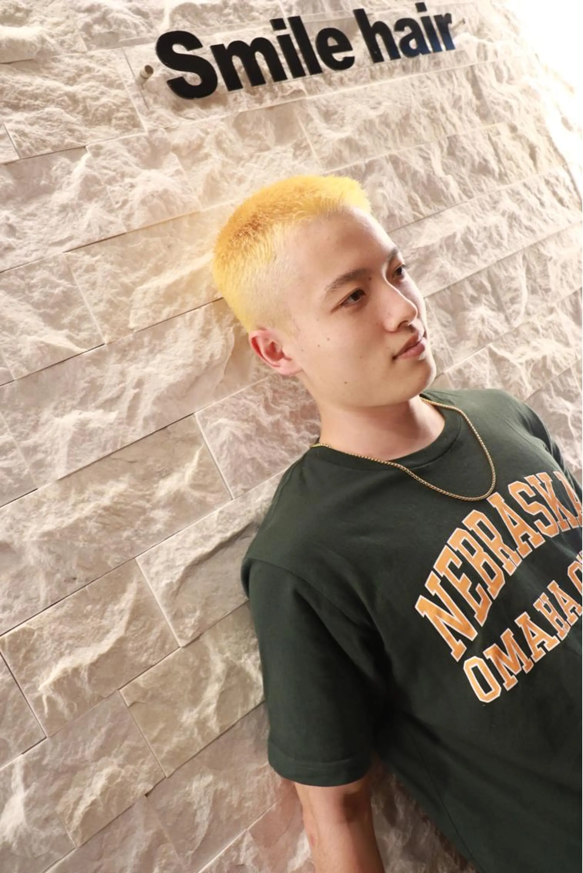 ショート カラー 福留 叶太のヘアスタイル