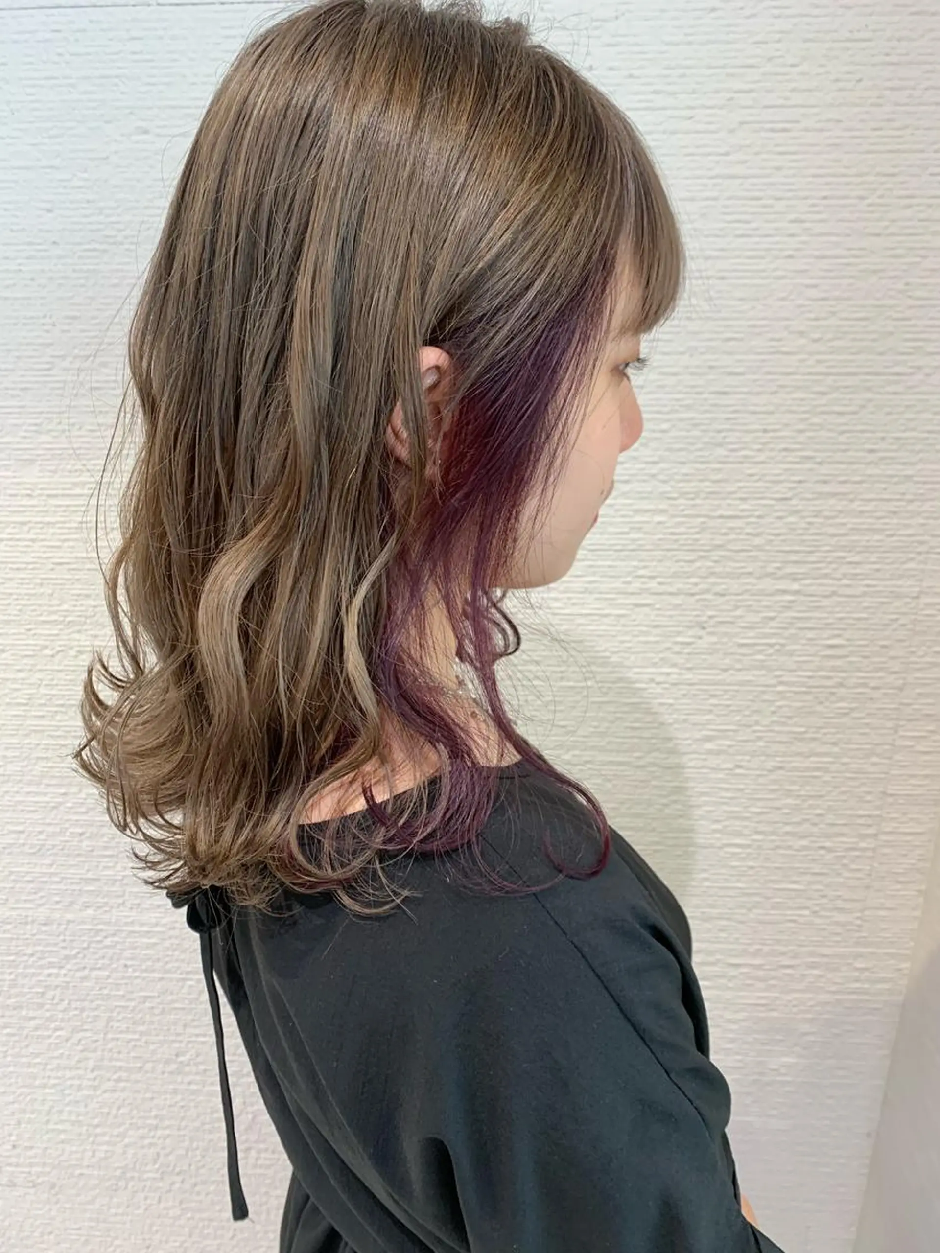 カラー 韓国ヘア/耳ツボジュ エリー♡ayumuのヘアスタイル