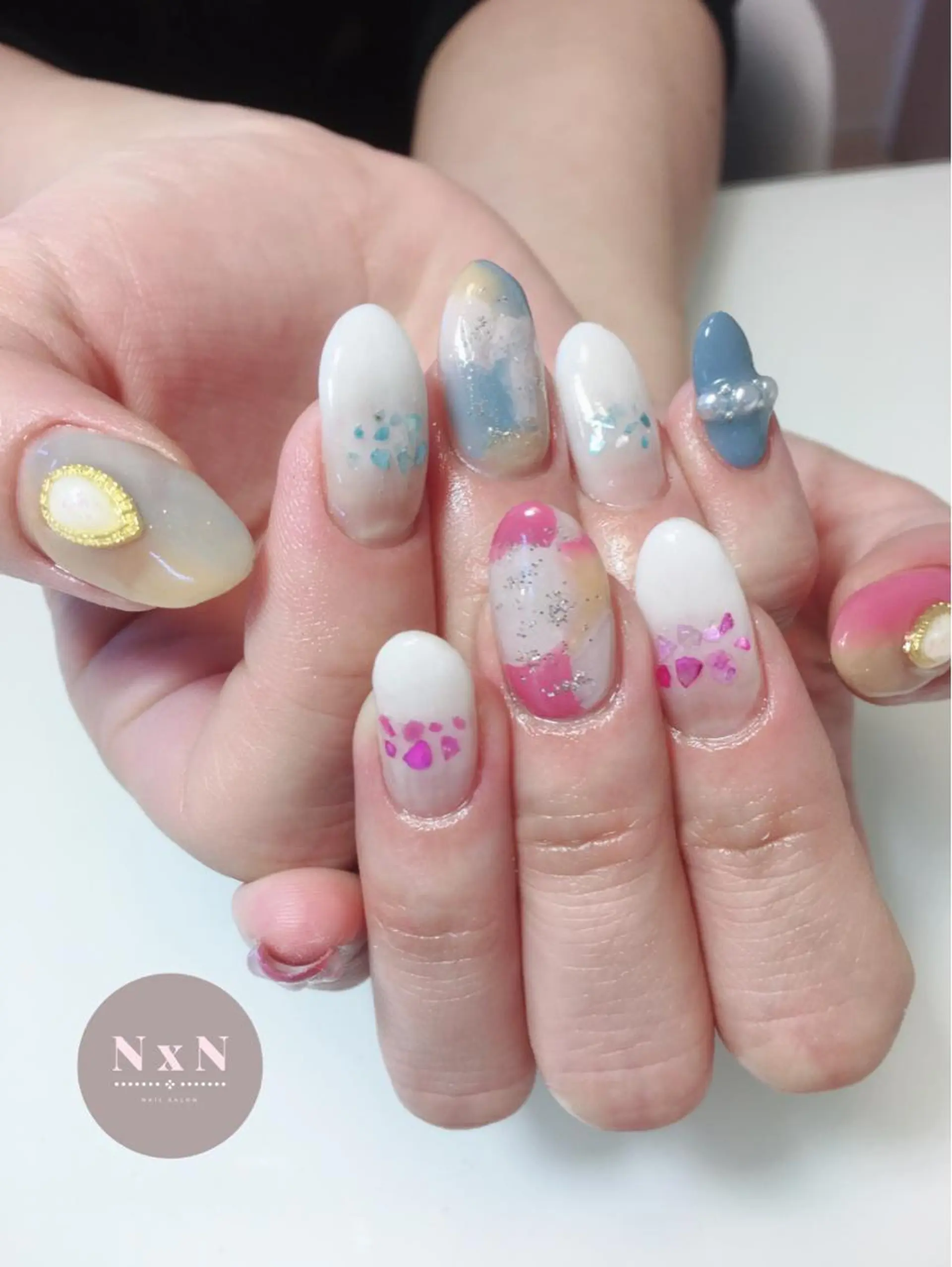 ネイル ハンドネイル nail salon N×Nのネイルデザイン