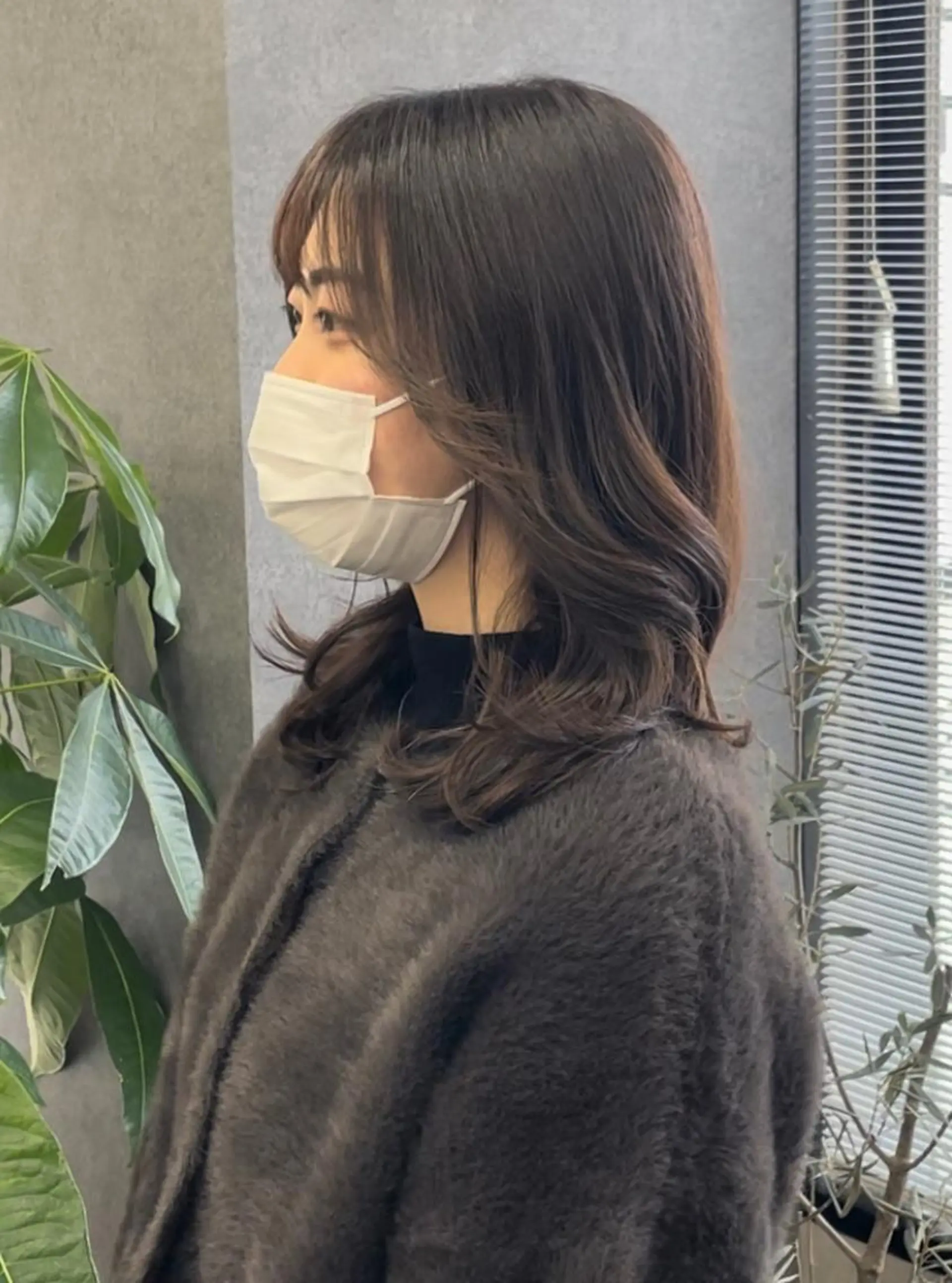 ミディアム カラー FRAME spa&hair room博多店【フレーム】所属・髪質改善｜顔周り｜博 多｜川上智也のヘアスタイル