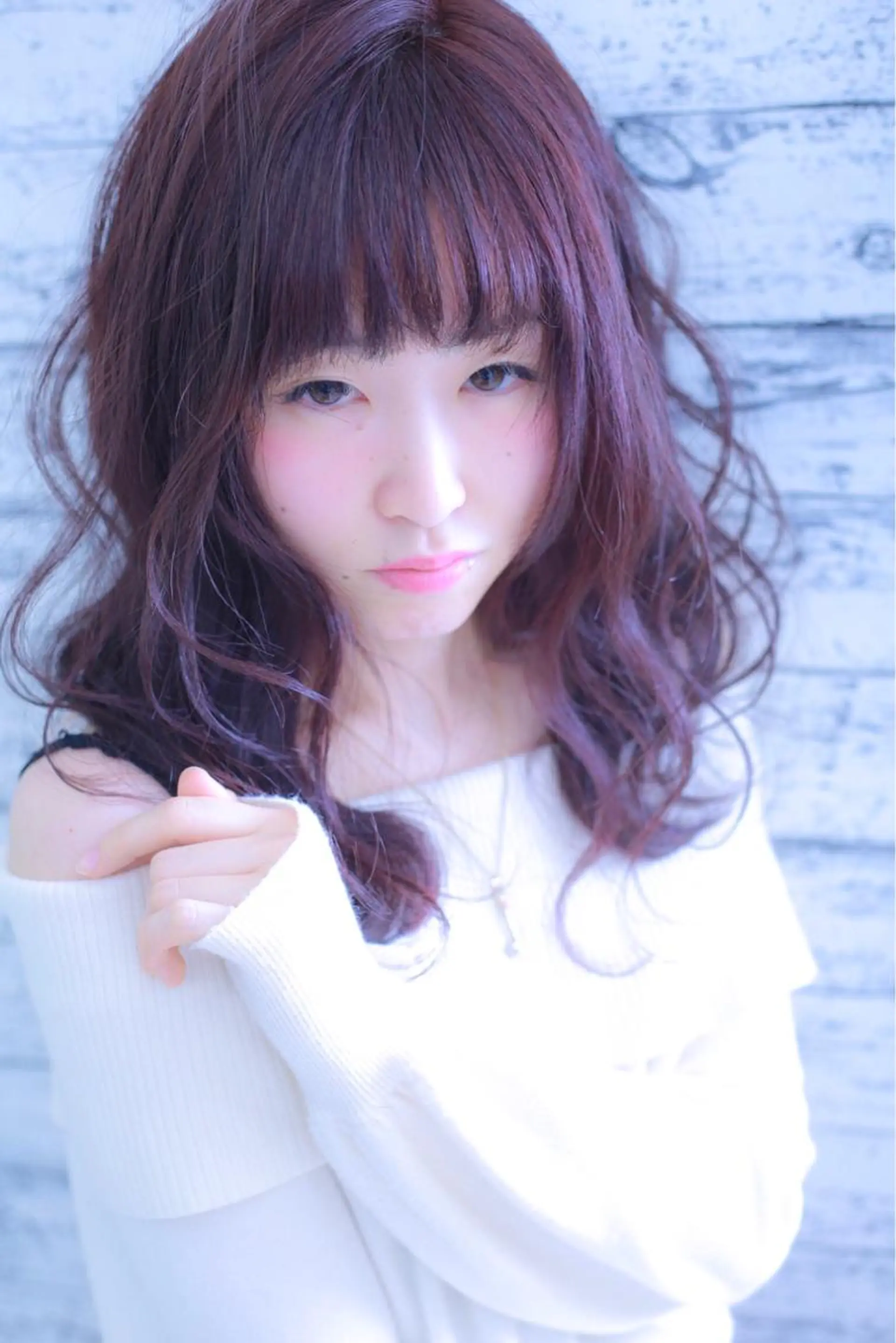 ロング 伊藤 裕貴のヘアスタイル