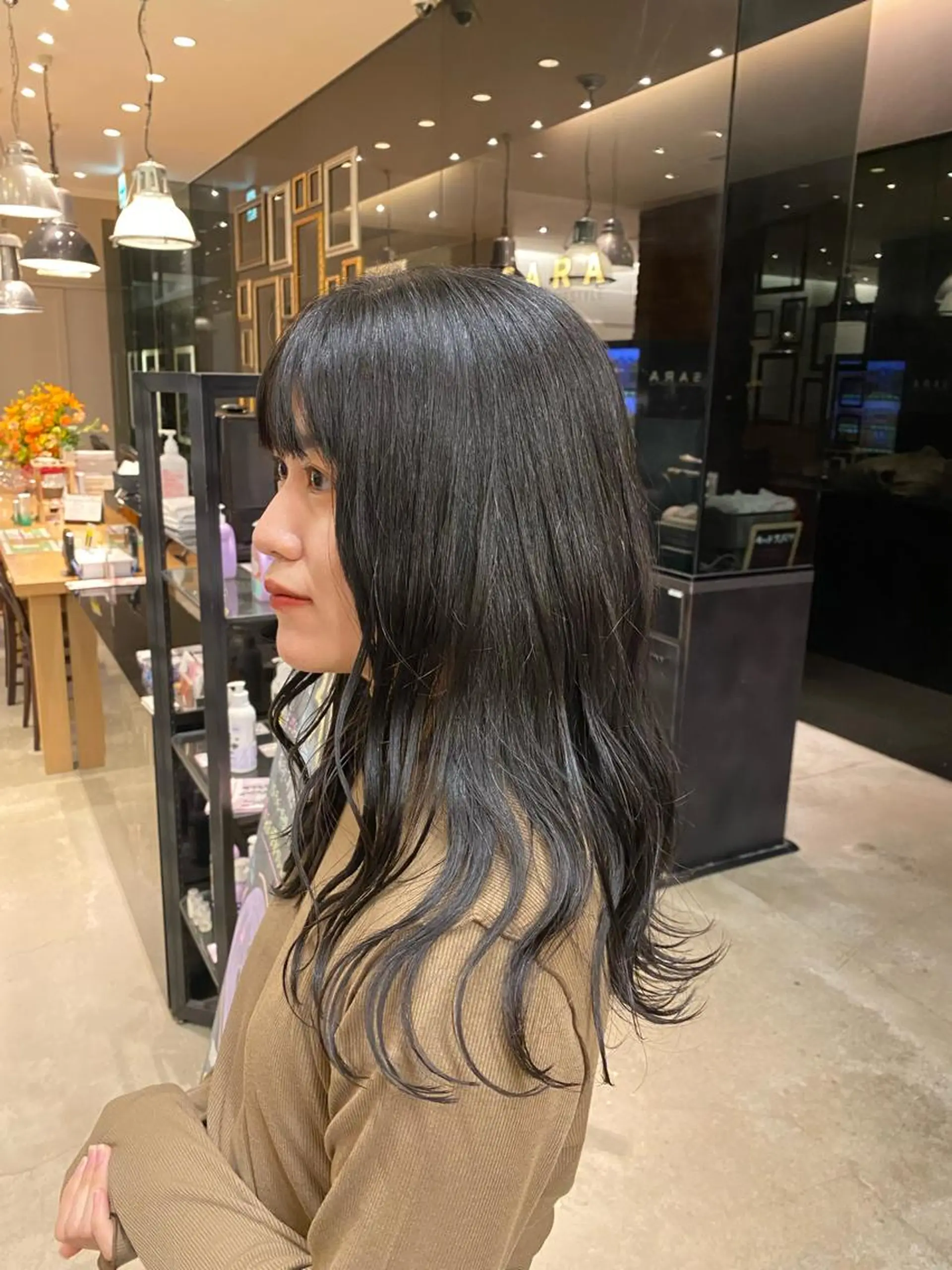 ロング ヘアアレンジ 鹿児島 聖来のヘアスタイル