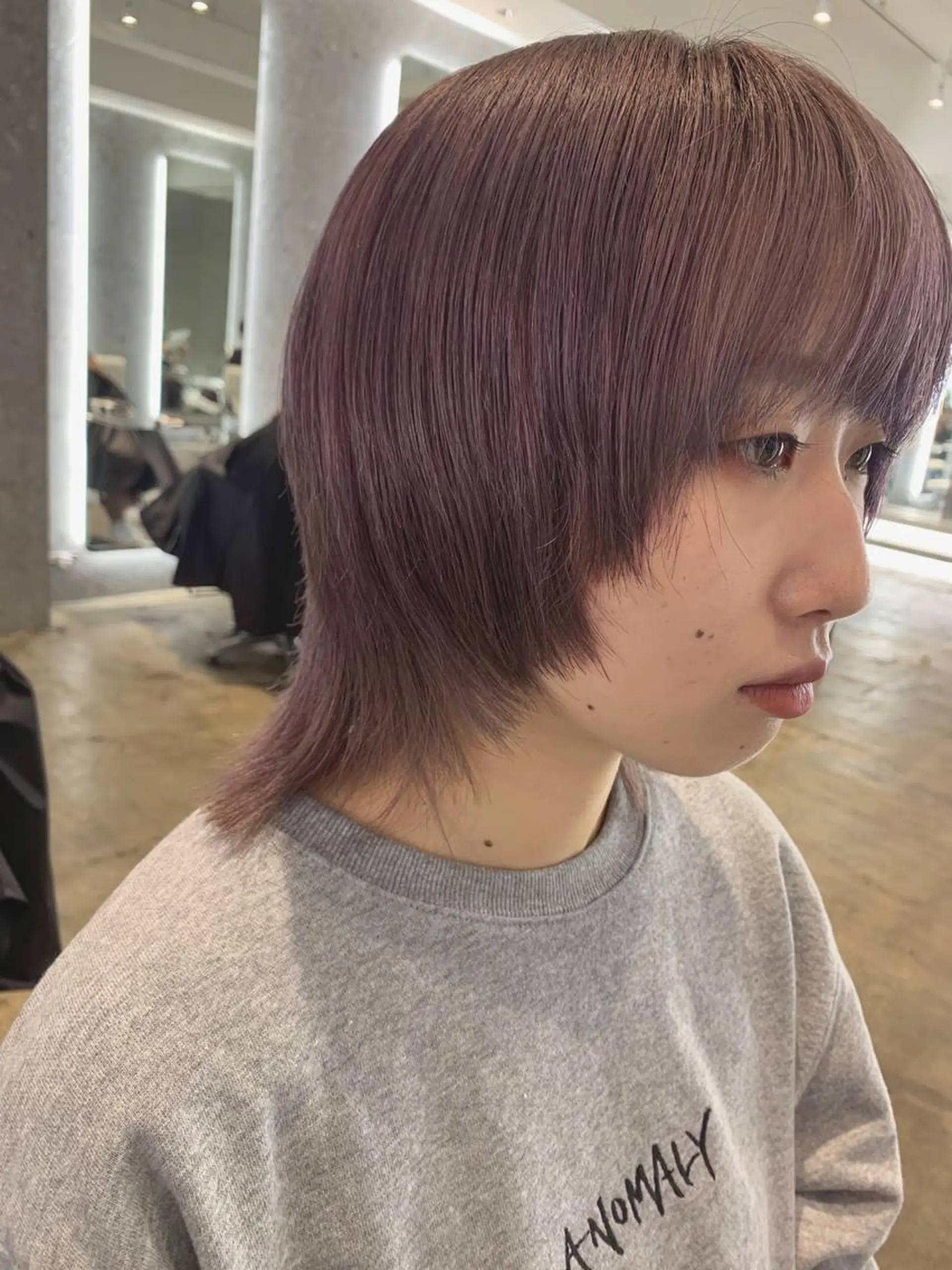 ショート カラー ブリーチ カット ヘアカラー トリートメント PHIDGE所属・山下 千明のヘアスタイル