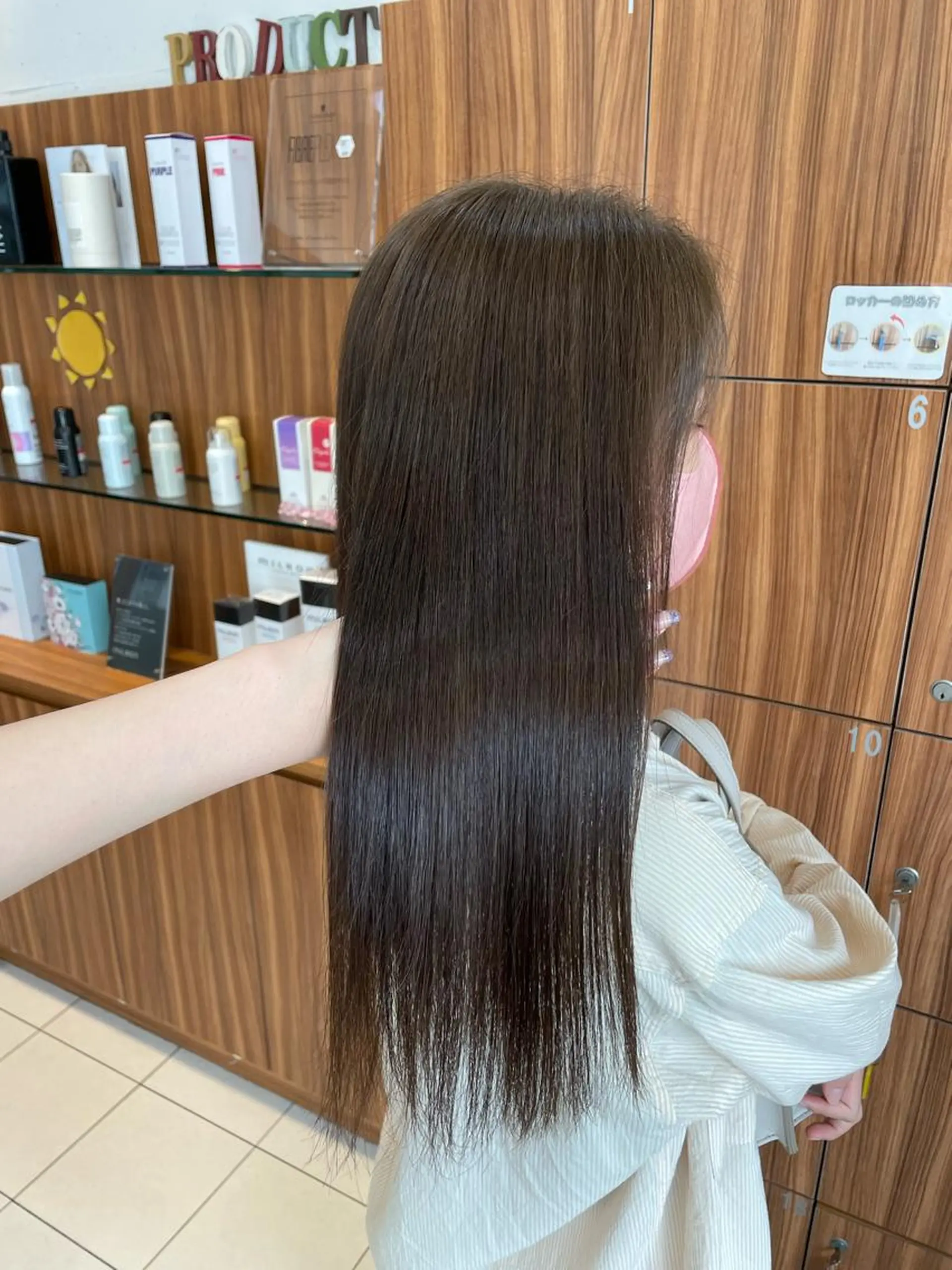 ロング カット ヘアカラー 縮毛矯正 share salon JAM 町田 A-MIX bldg ジャム】所属・🤍🪄韓国風束間 マツパ　ゆうか💜のマツエク・マツパデザイン