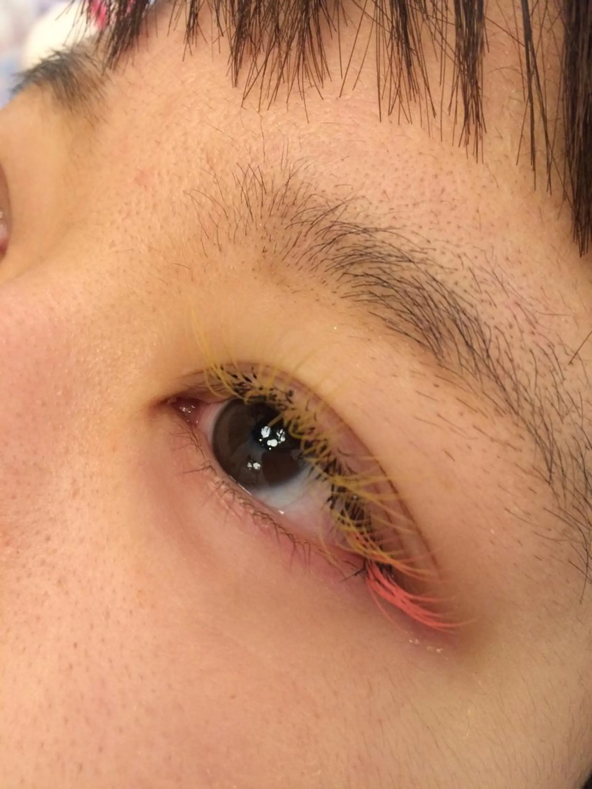 マツエク・マツパ Cカール カラーマツエク 大久保 あゆみ✯Tina✯のマツエク・マツパデザイン