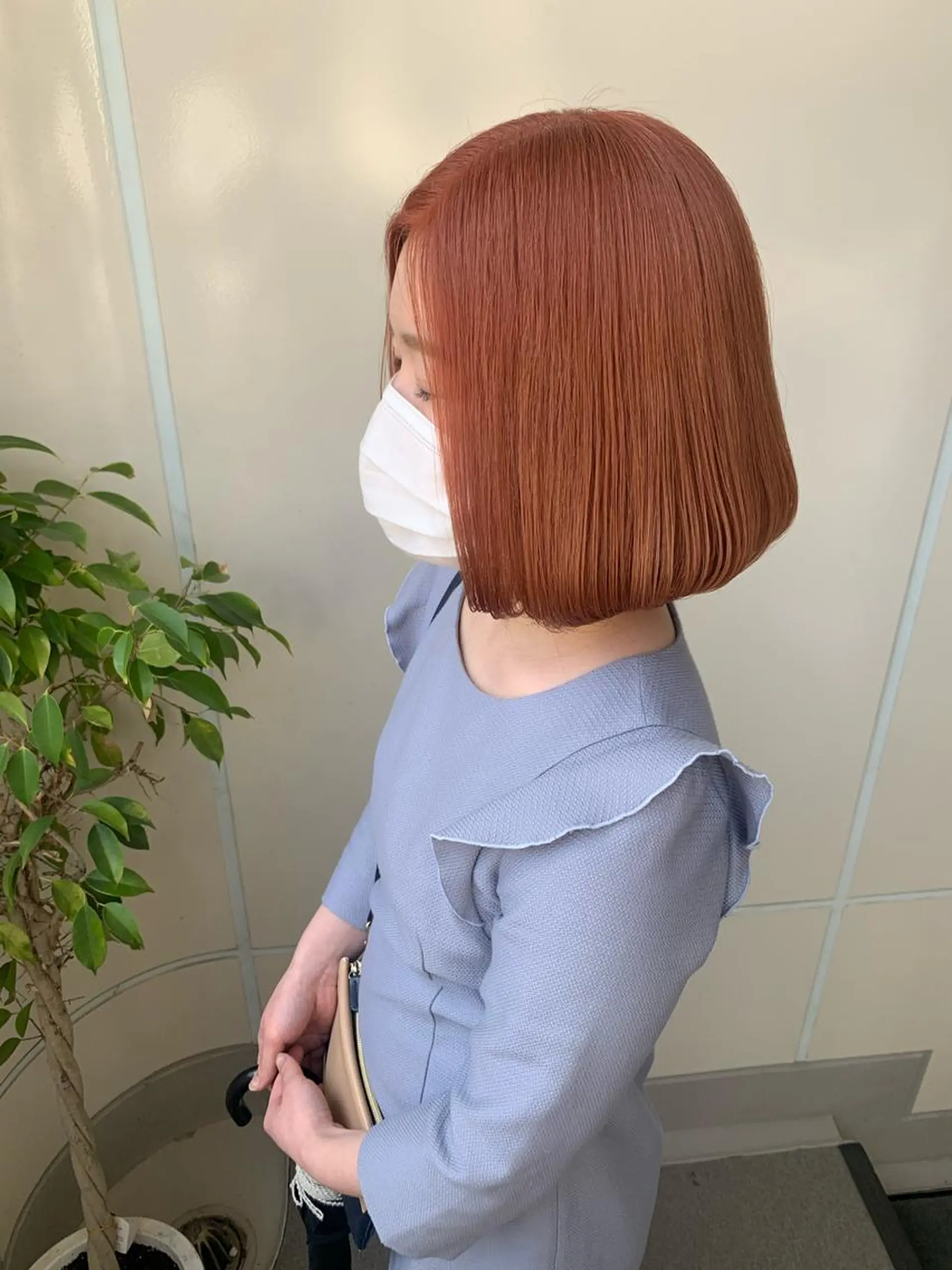 ミディアム カラー 羽エクステ🩷 🤍まき🤍のヘアスタイル