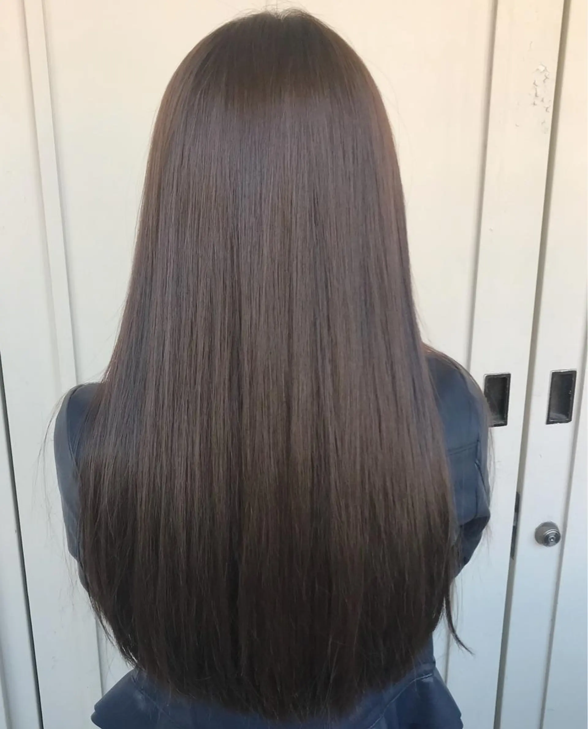 セミロング カラー yeope所属・ハイトーンカラー ブリーチ専門・天神のヘアスタイル