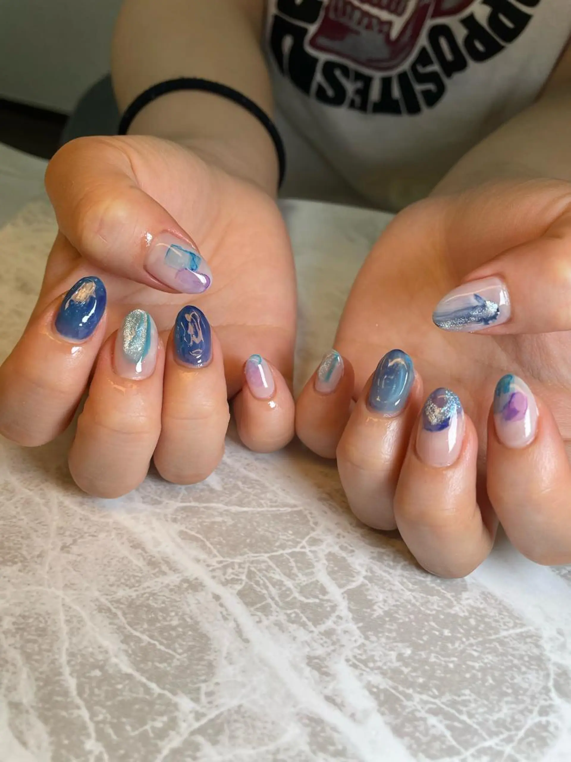 ネイル ハンドネイル YOUTH nails waxing所属・YOUTH natsumiのネイルデザイン