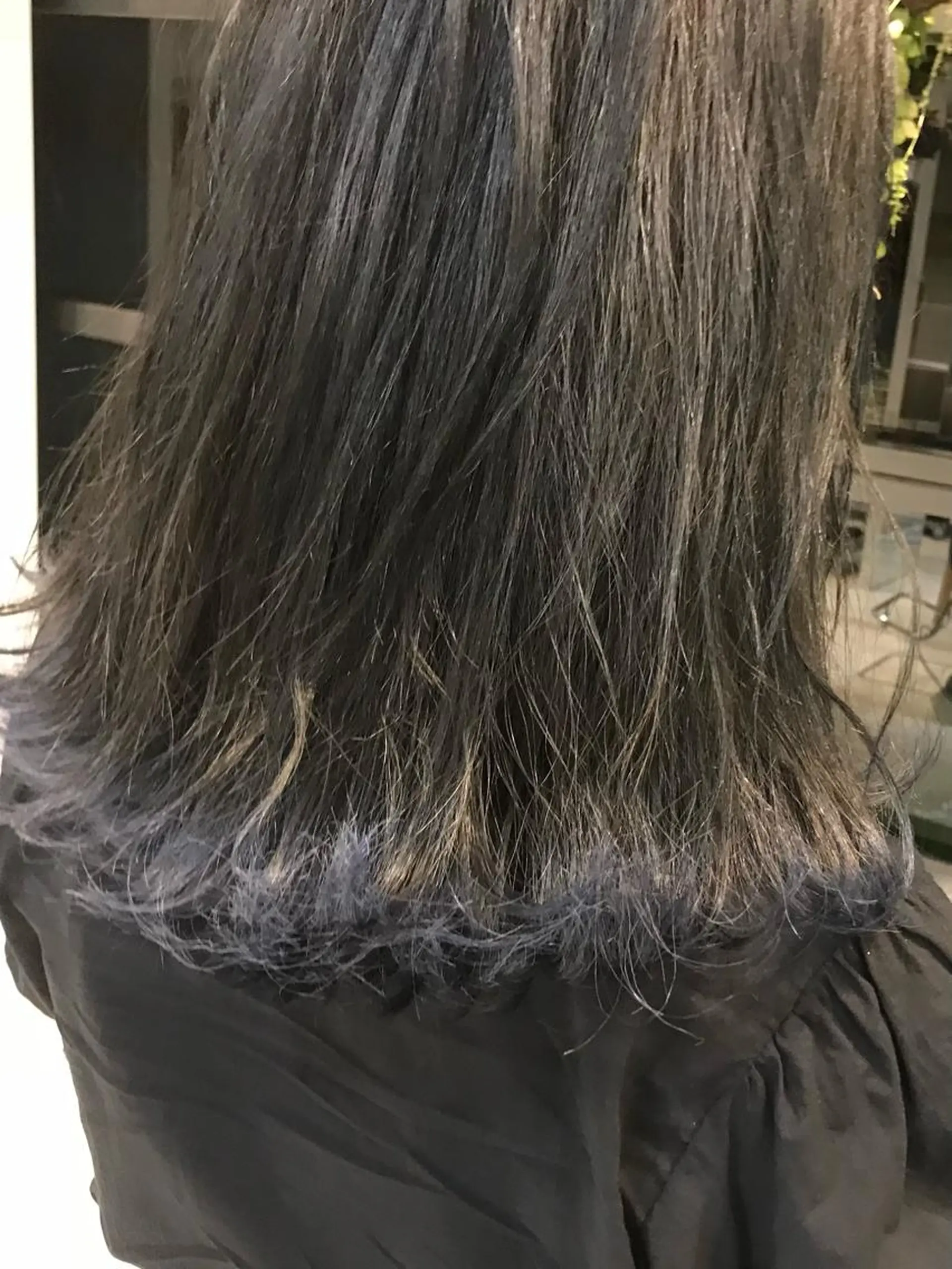 ミディアム カラー 月200名以上担当 六甲徒歩30秒のヘアスタイル