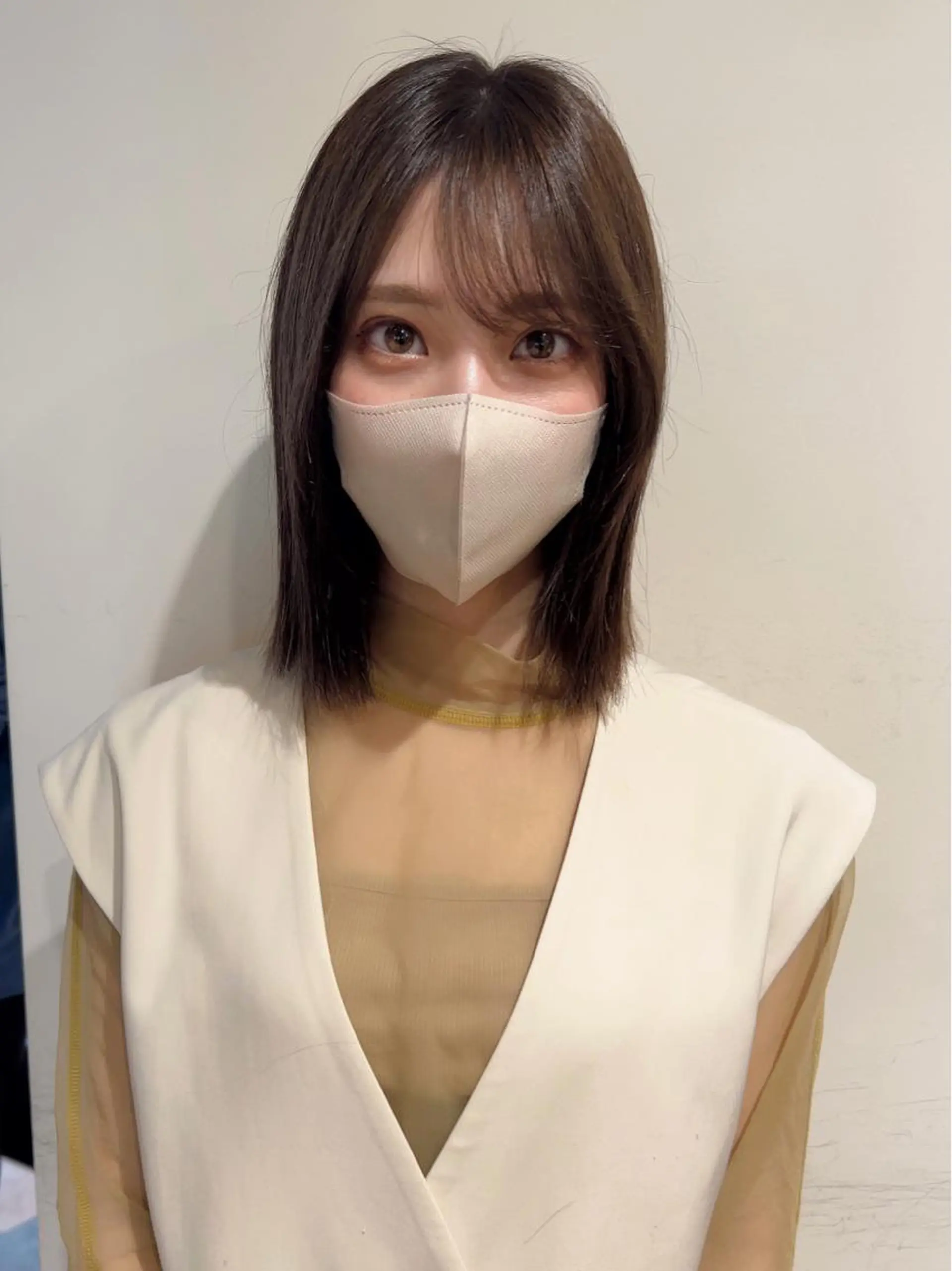 ミディアム 佐藤 蓮のヘアスタイル