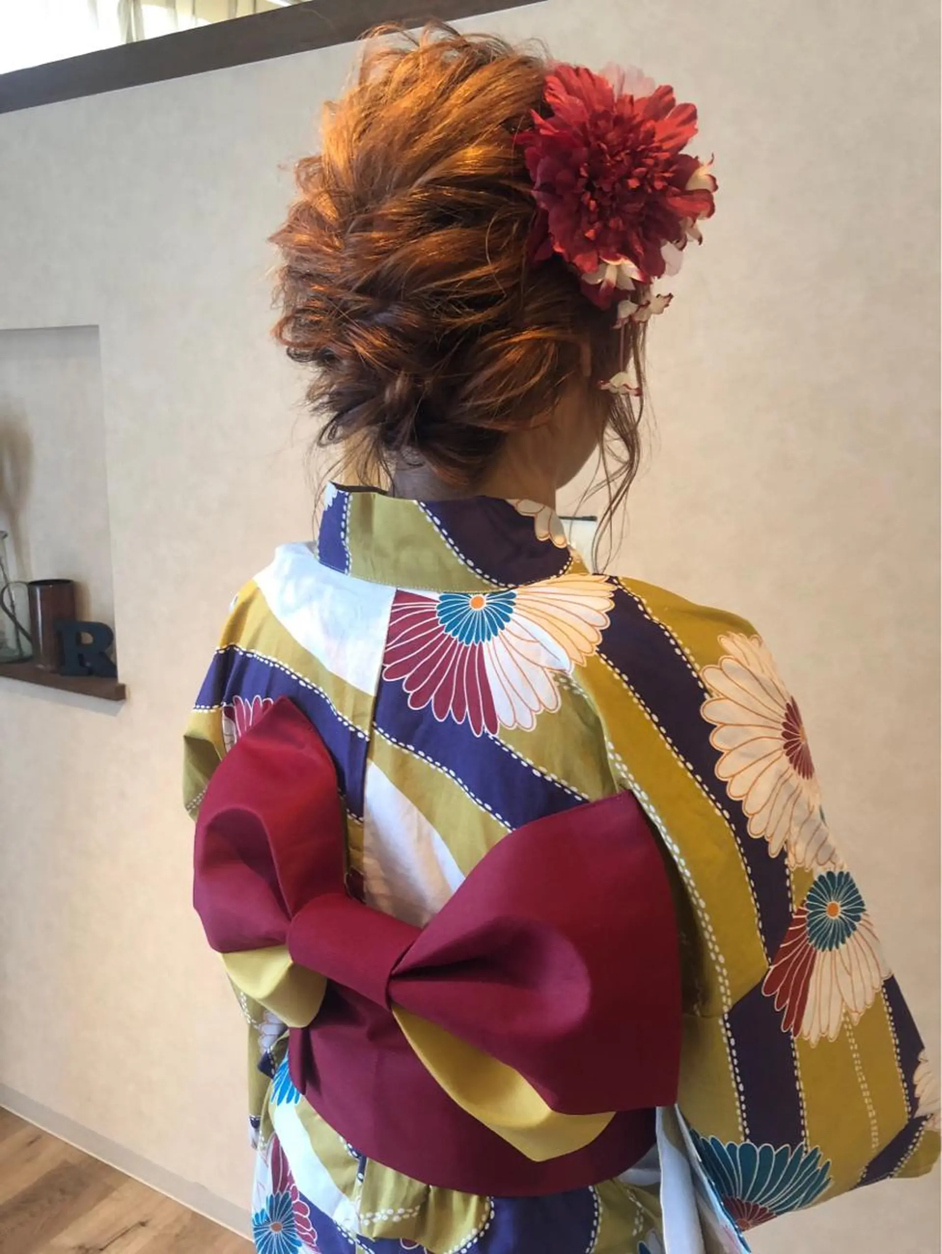 ヘアアレンジ 浴衣 Lit所属・Lit.豊橋 夏目のヘアスタイル