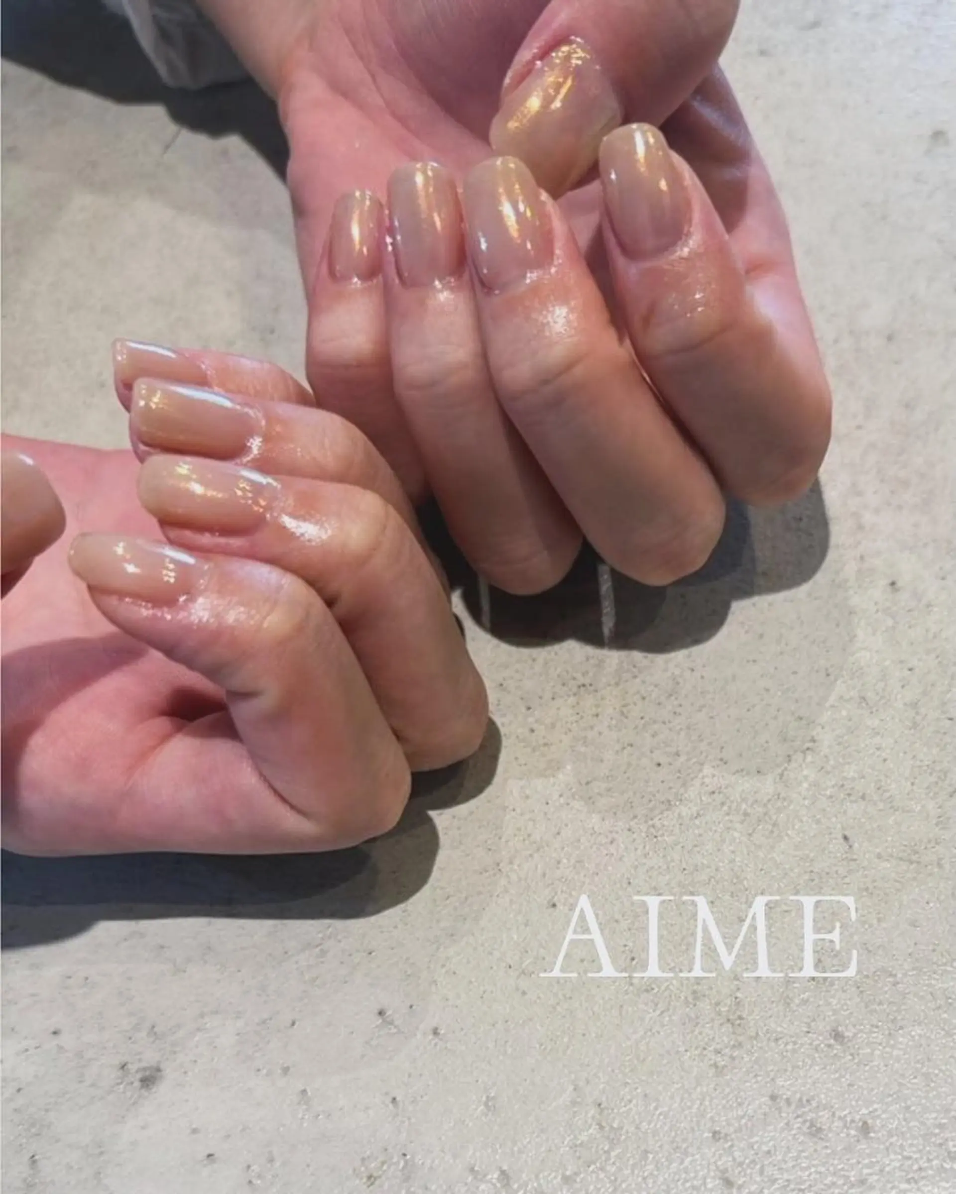 ネイル アートネイル ハンドネイル AIME （momo）のネイルデザイン