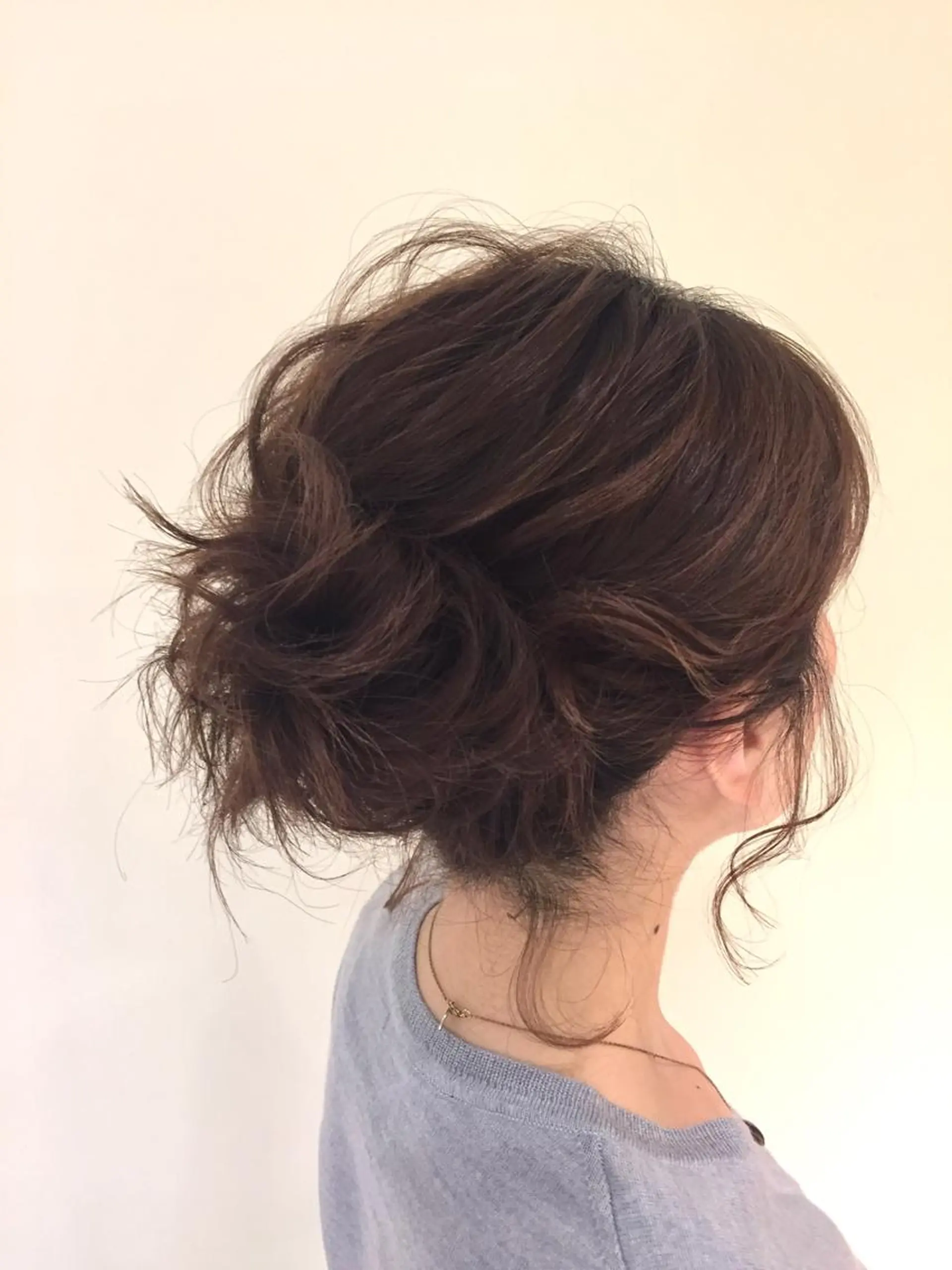 ミディアム お団子ヘア ボブ kawakita yoshinoriのヘアスタイル