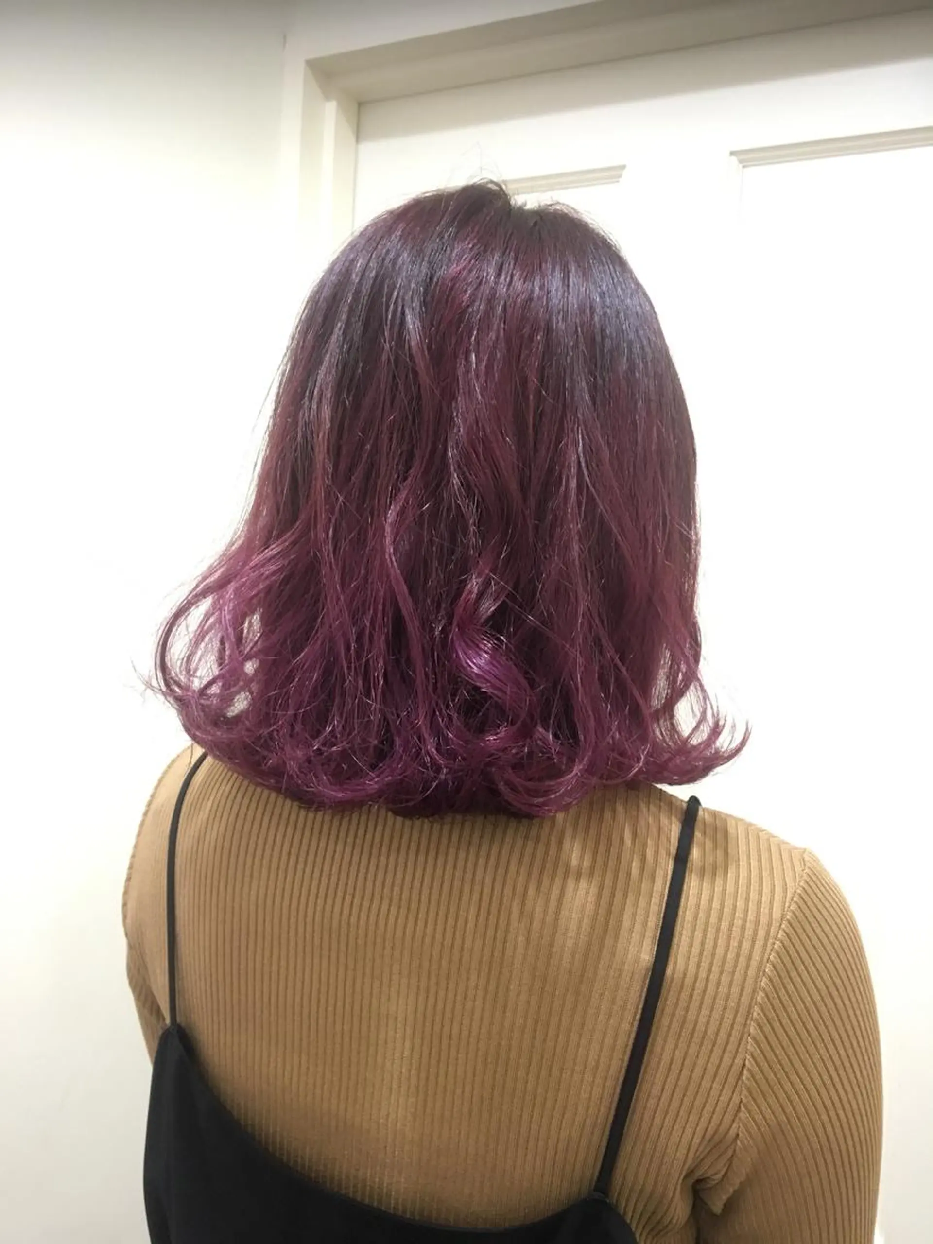 ミディアム カラー パーマ ヘアアレンジ メンズ ネイル マツエク・マツパ 代表🎀 ふわモテ愛 され髪🩷yumiのヘアスタイル