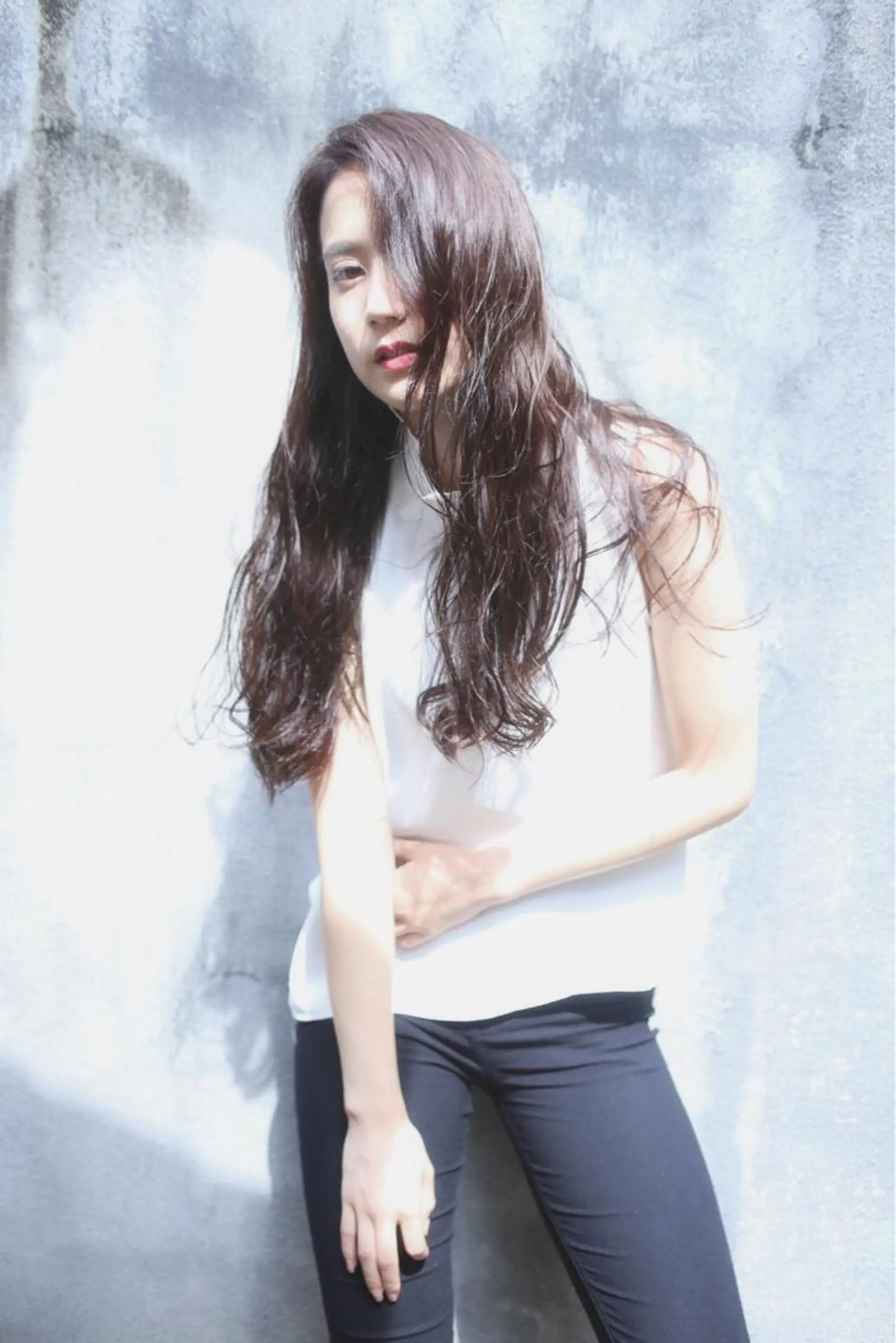 ロング カラー vato マンツーマンサロンのヘアスタイル