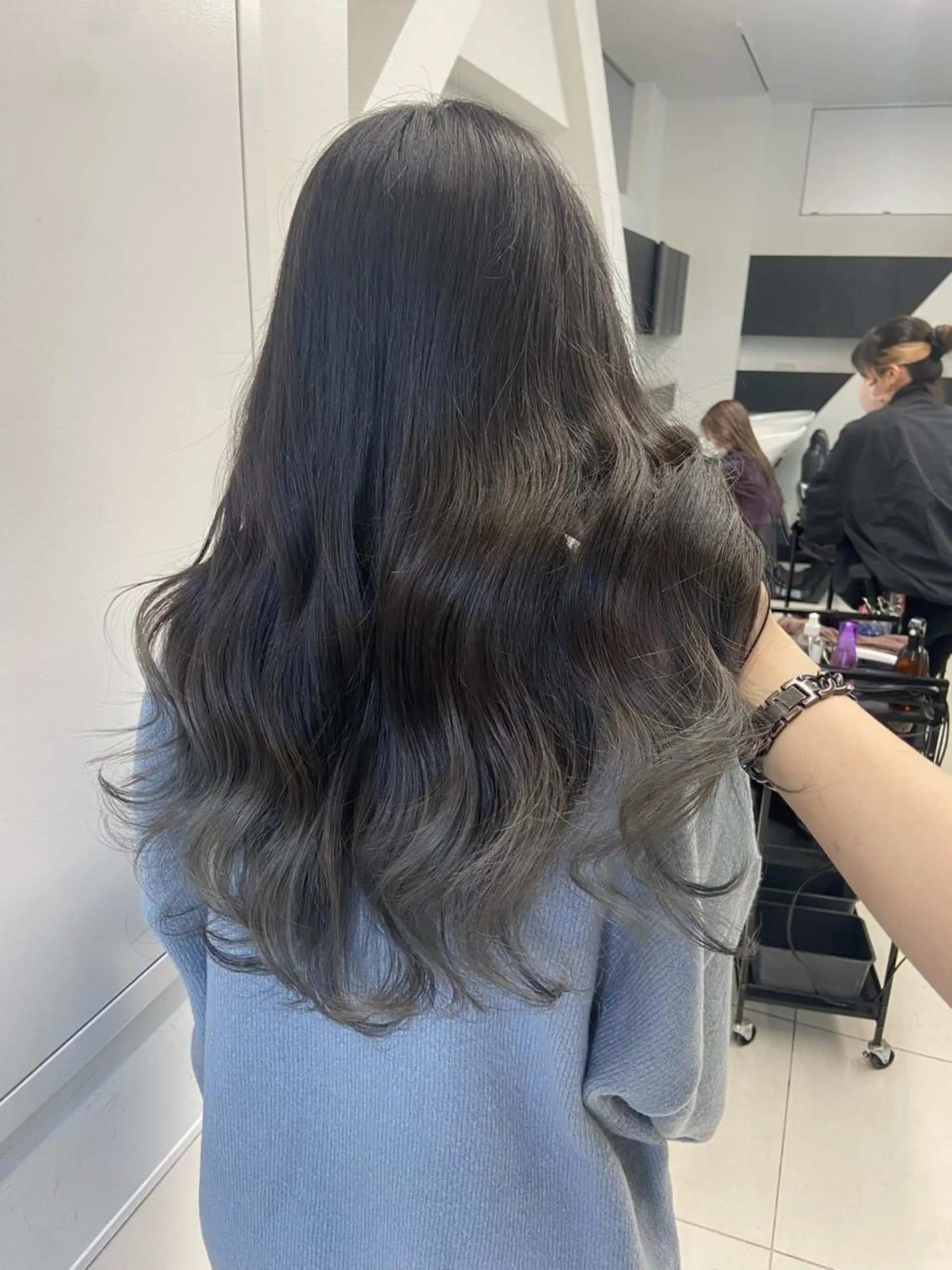 ロング 韓国レイヤー/ヘア カラー🎀ayamiのヘアスタイル