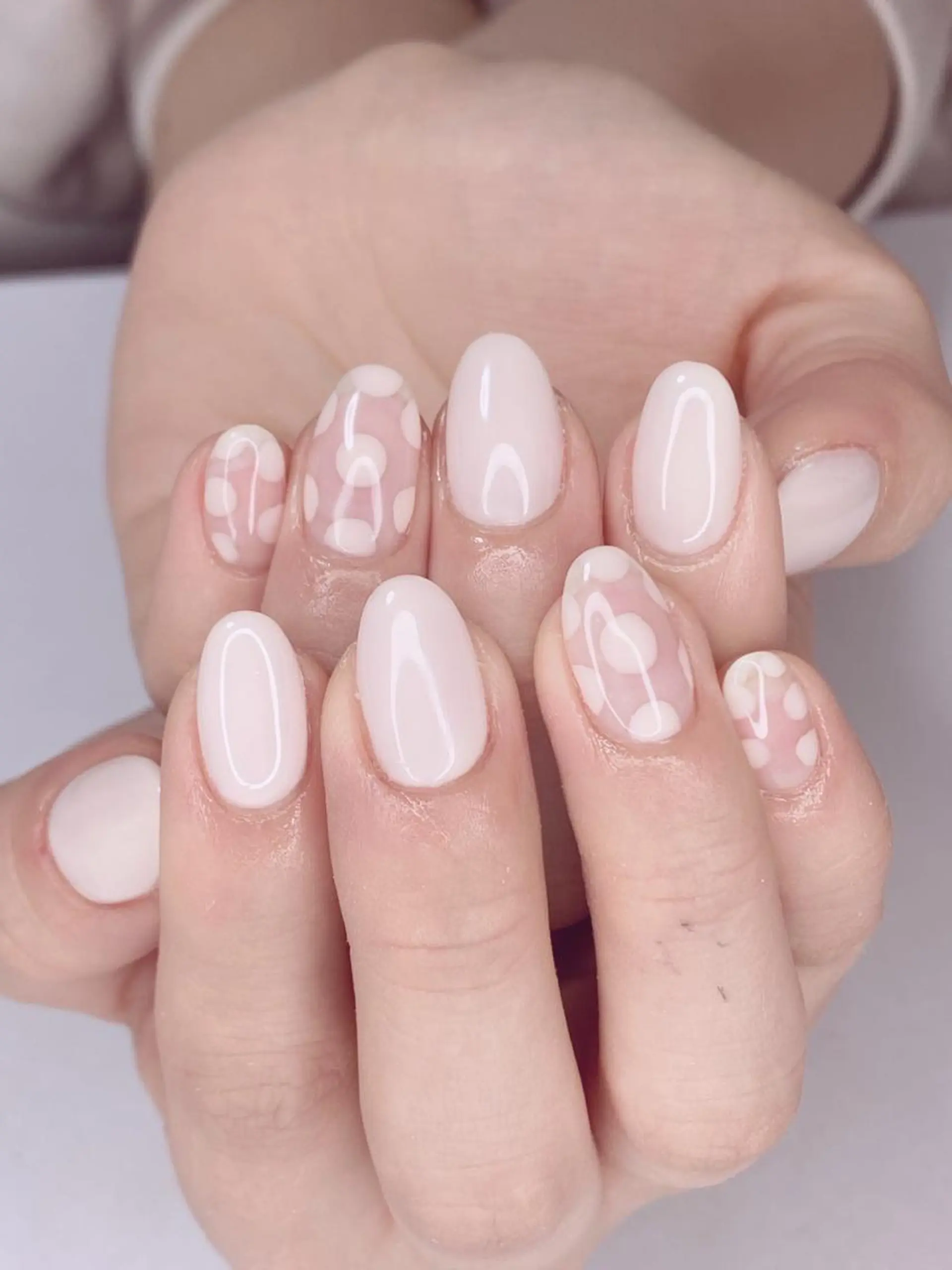 ネイル アニマル柄 アートネイル オーロラネイル 桜ネイル クリアネイル Ｎail Ｓalon ertiのネイルデザイン