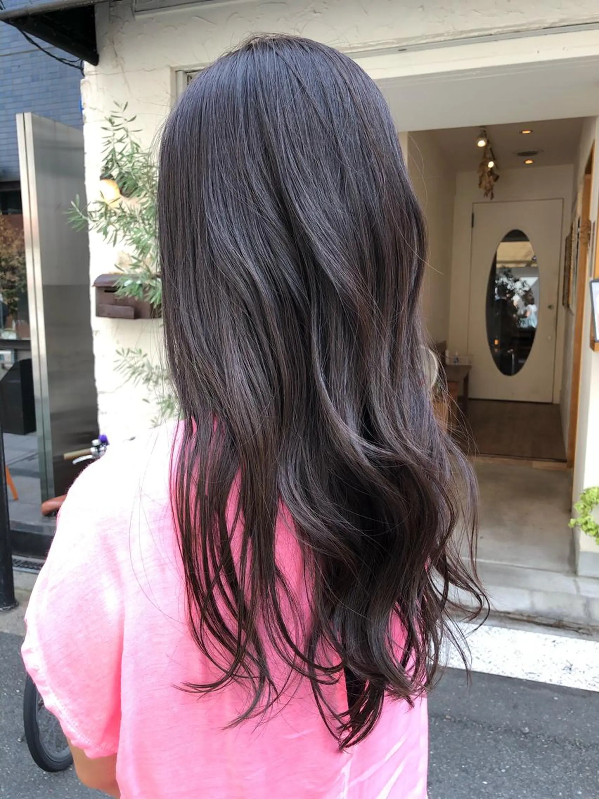 ロング カラー ベージュカラー 透明感カラー luve heart's And Be  minamisemba所属・脇坂 佳世の眉毛・アイブロウイメージ