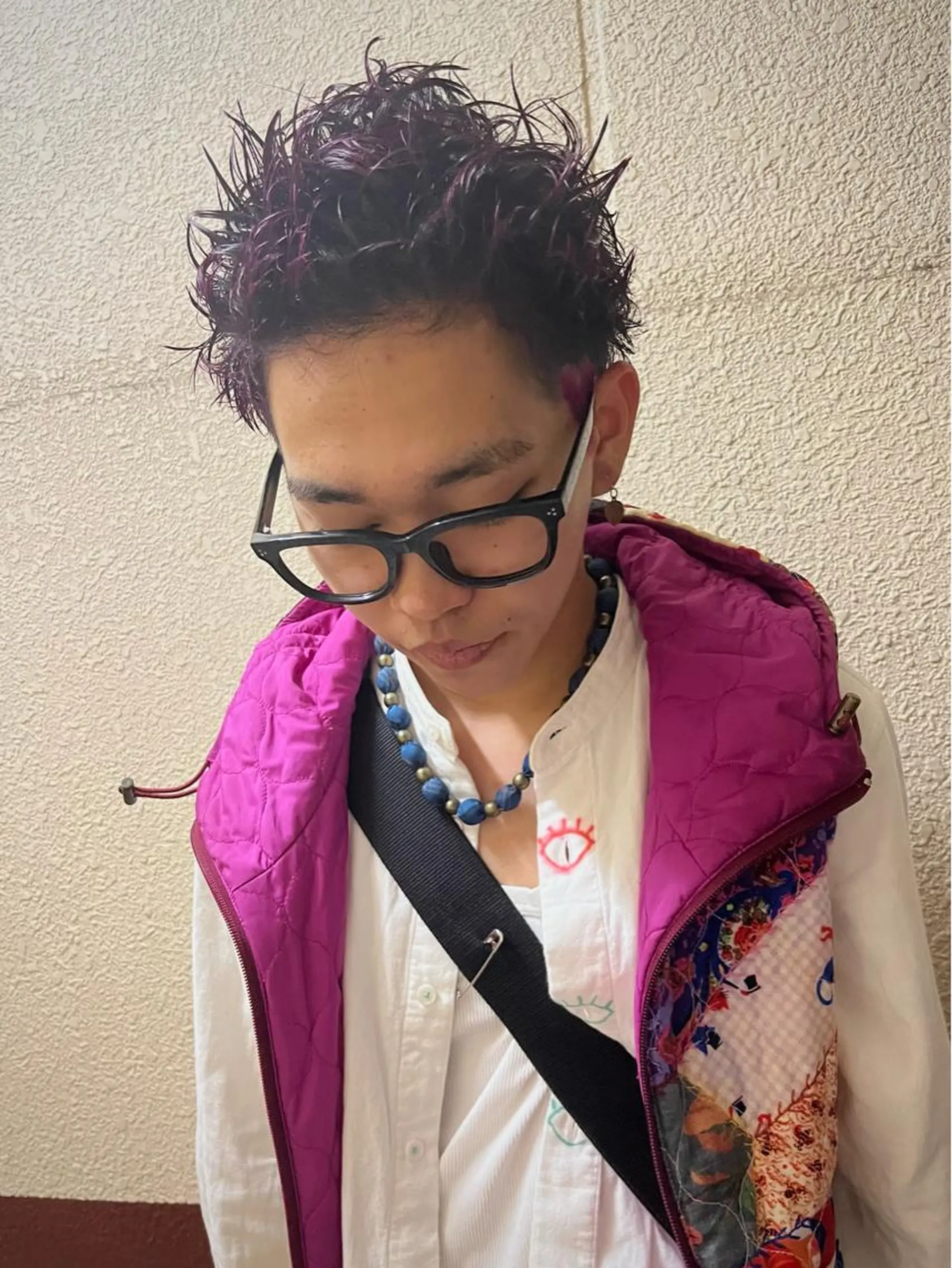 ショート カラー メンズ メンズバレイヤージュ メンズブリーチ メンズハイライト メンズハイトーン メンズインナーカラー KAH所属・Koichi Satoのヘアスタイル