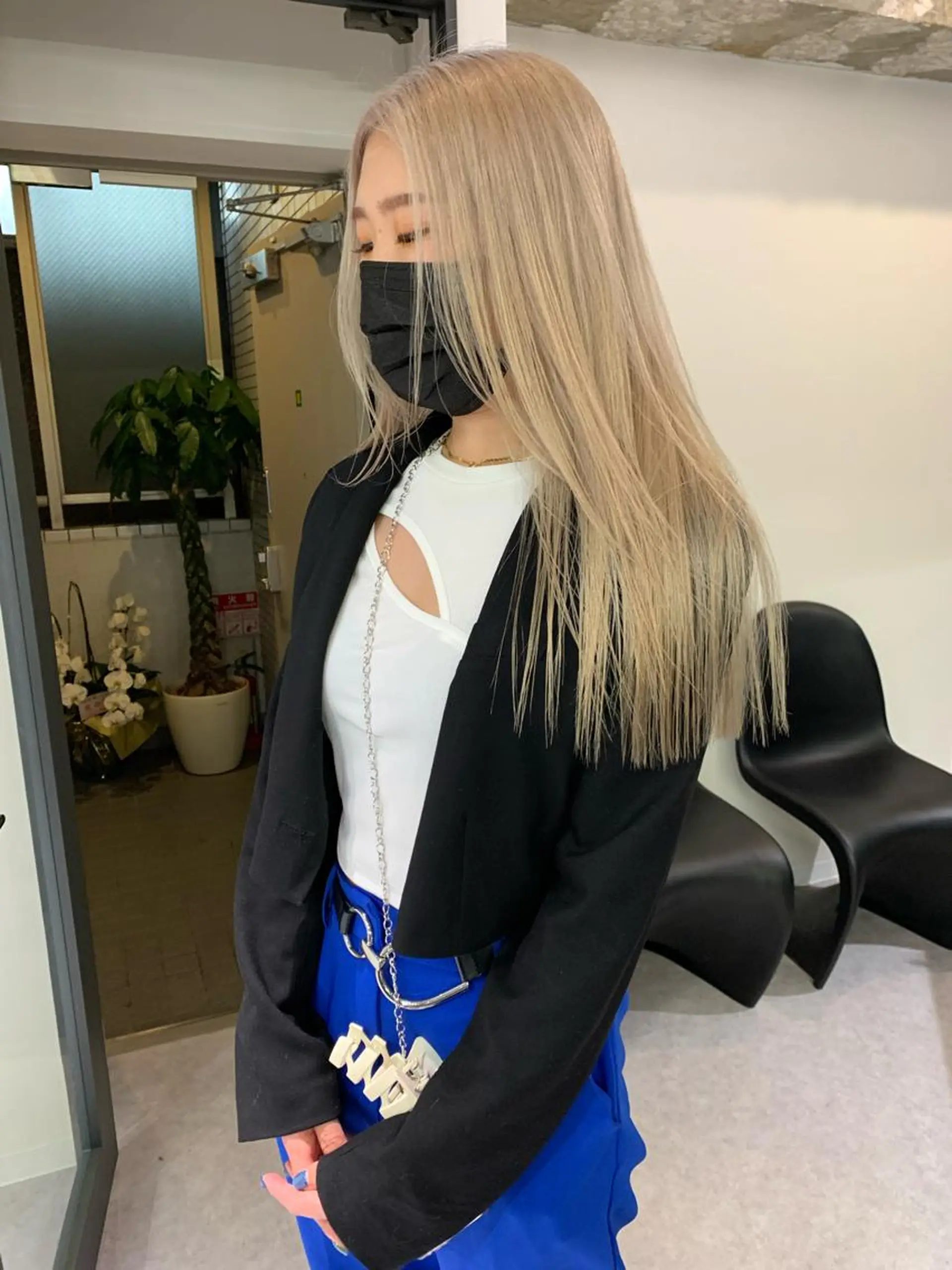 ロング 韓国🇰🇷透明感 ERIのヘアスタイル