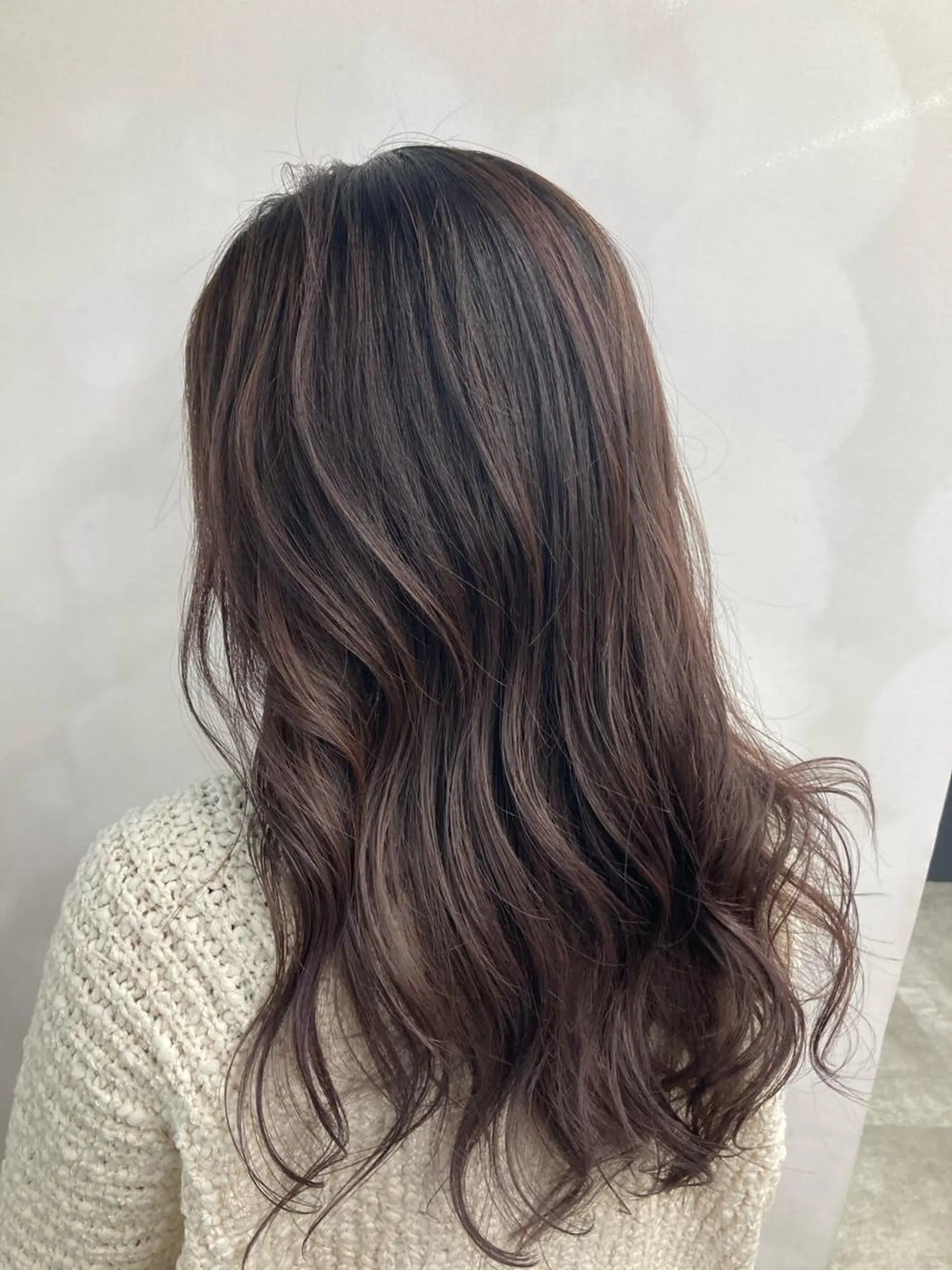 ロング カラー ヘアカラー トリートメント ブリーチ&似合せボブ 田中寛十のヘアスタイル