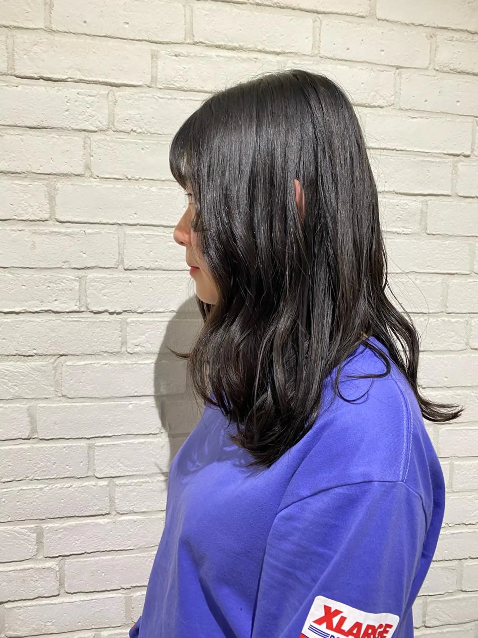 ロング 顔周りカット レイヤーカット 🪻花屋併設🪻秀島 有紀のヘアスタイル